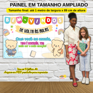 Painel Bobbie Goods – Volta às Aulas