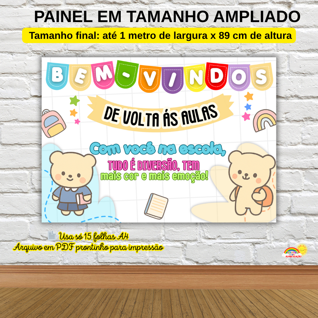 Painel Bobbie Goods – Volta às Aulas - Imagem 3