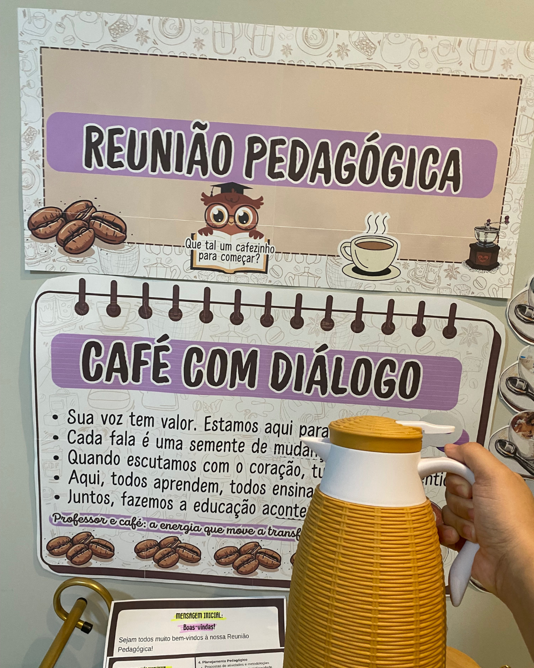 PAINEL Café com Diálogo: Reunião Pedagógica - Imagem 2