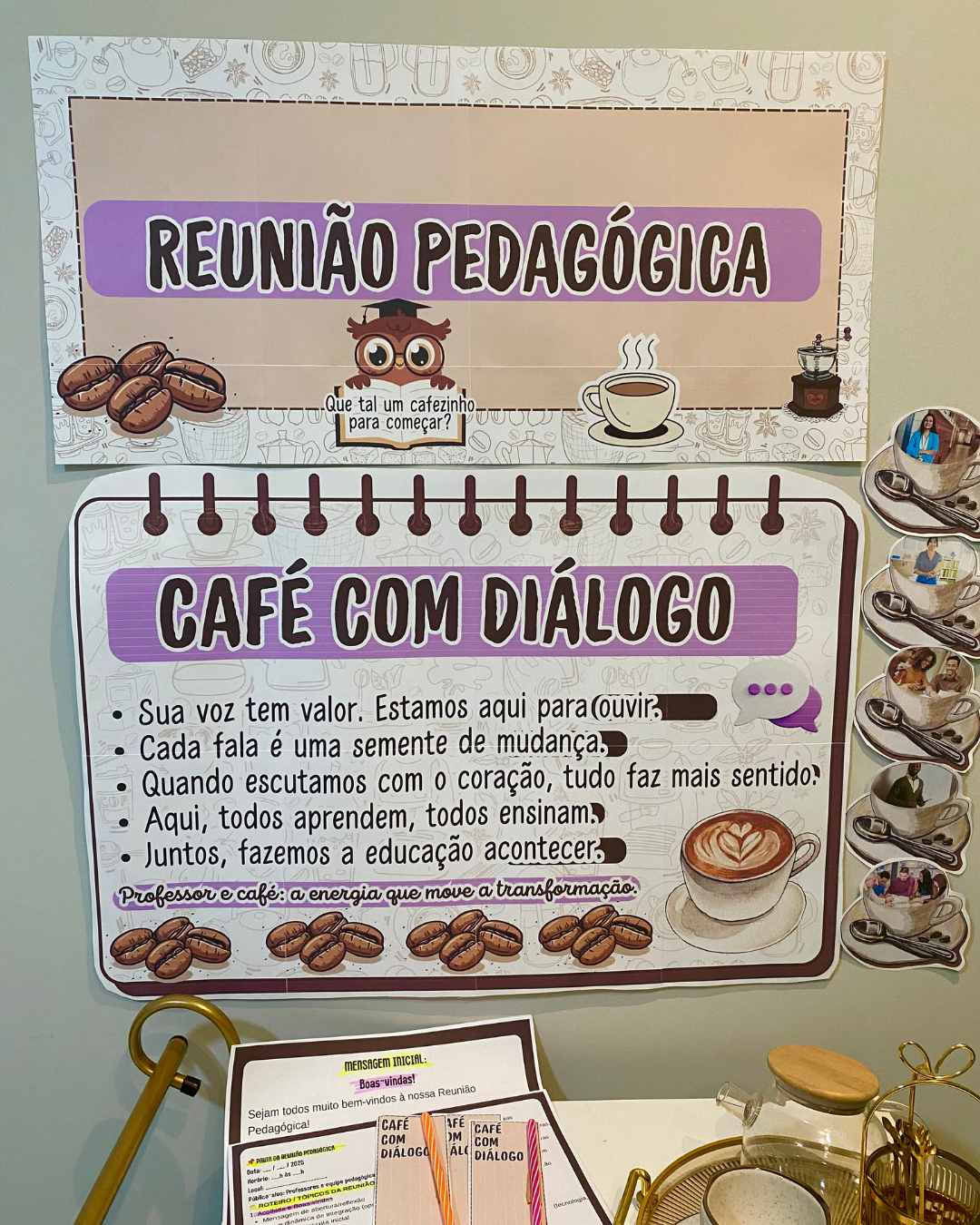 PAINEL Café com Diálogo: Reunião Pedagógica