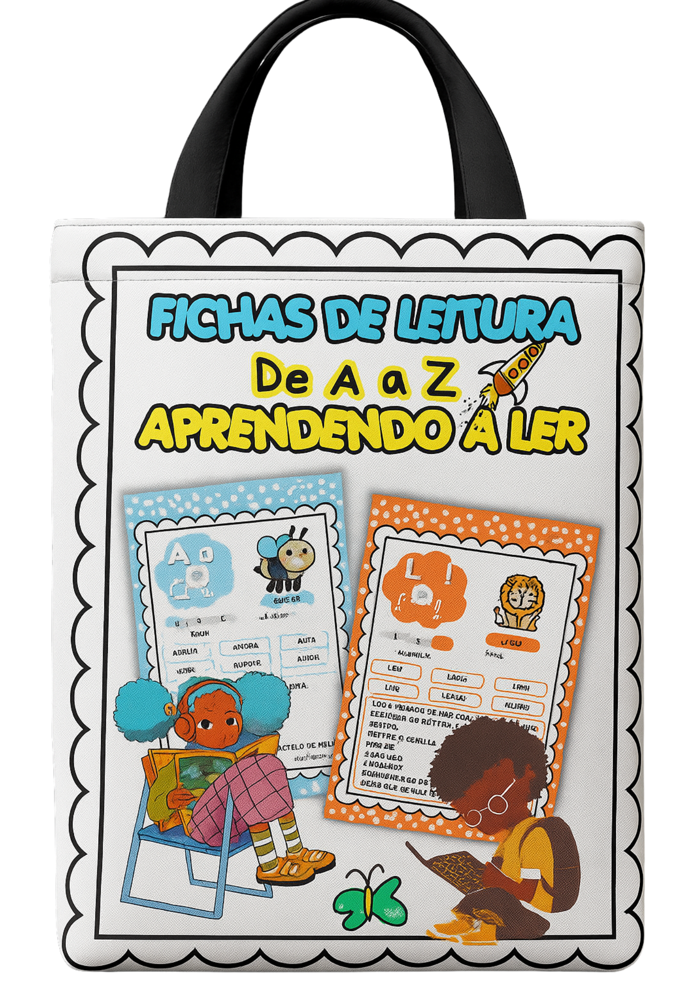 SACOLA VIAJANTE – FICHAS DE LEITURA DE A A Z - Imagem 5