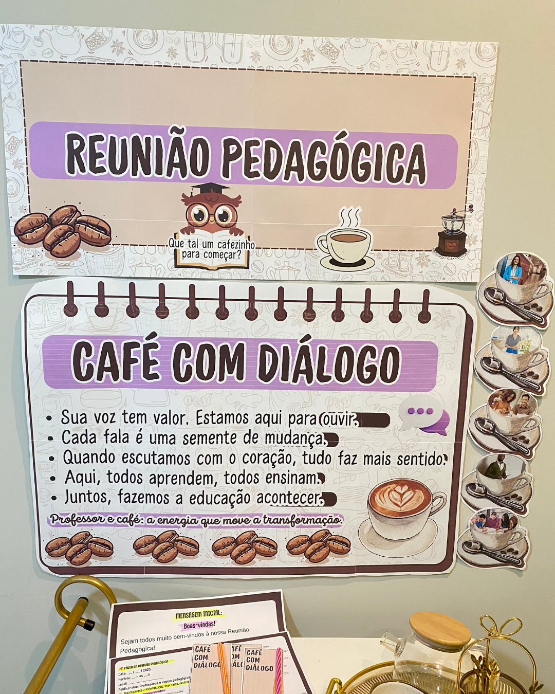 PAINEL Café com Diálogo: Reunião Pedagógica - Imagem 4