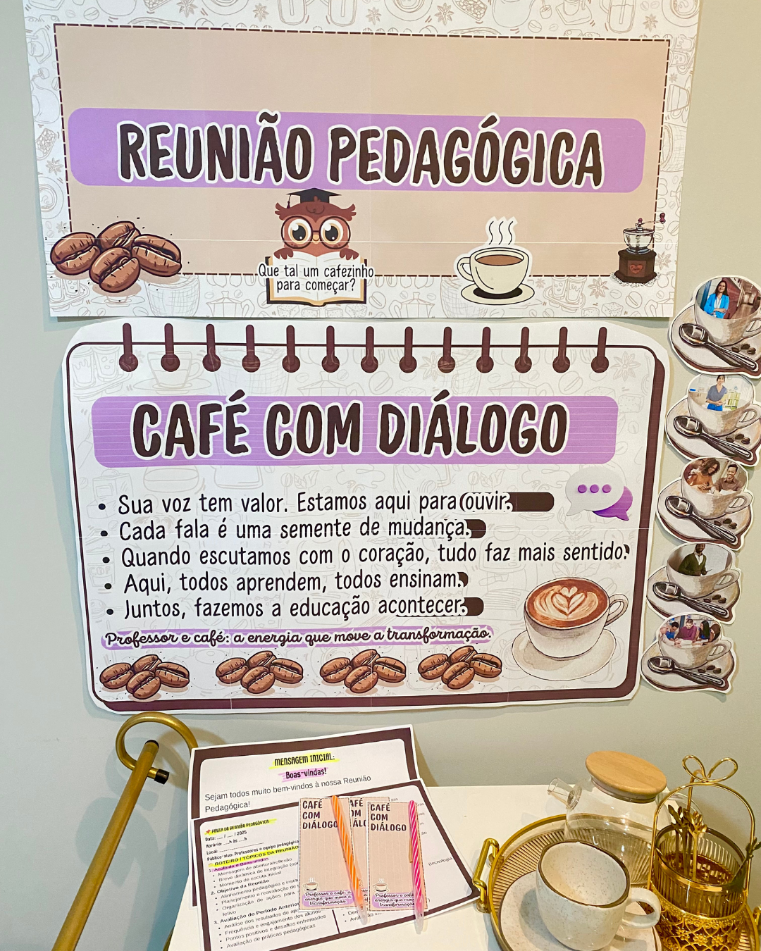 PAINEL Café com Diálogo: Reunião Pedagógica - Imagem 9