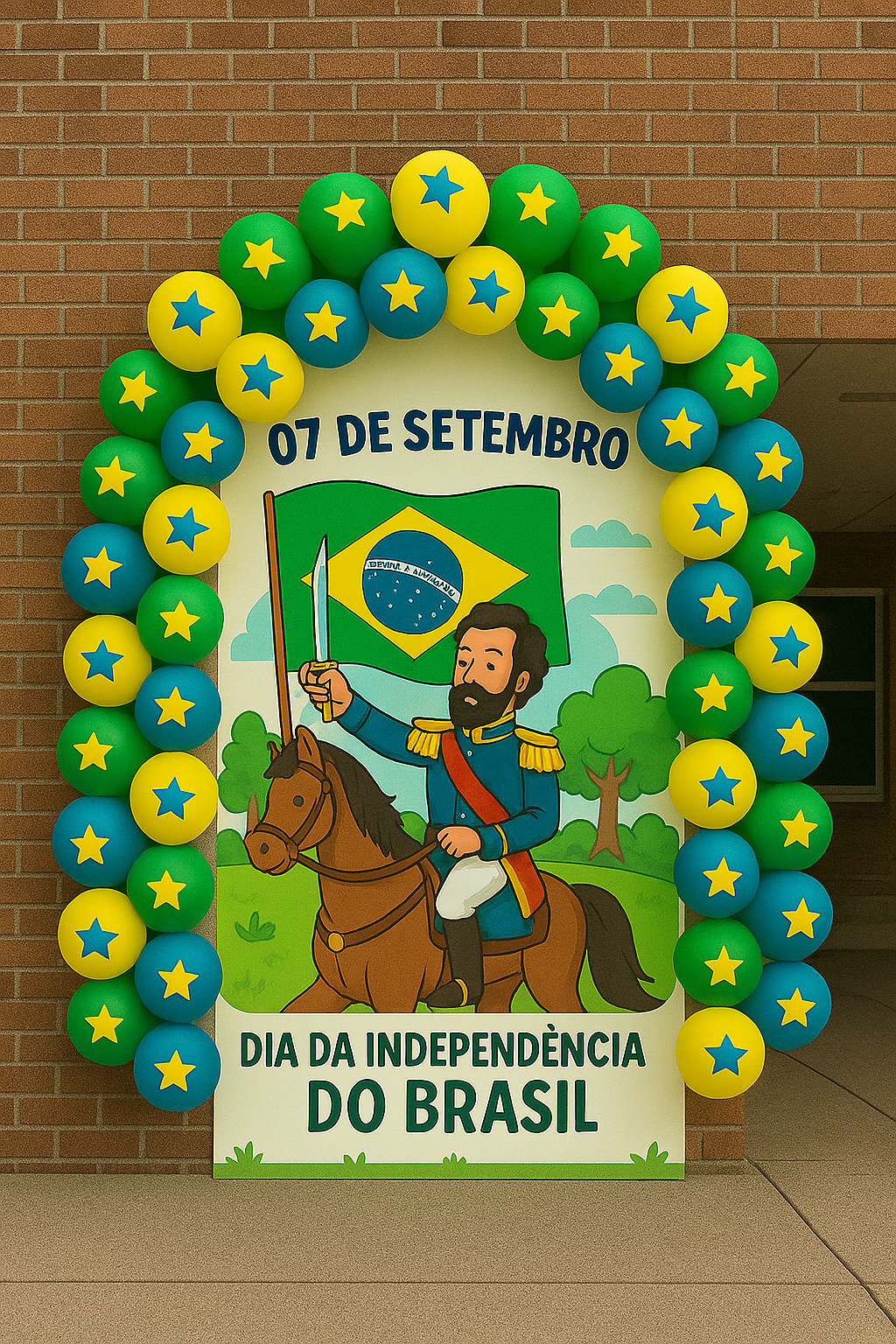 PAINEL 3D DEPENDÊNCIA DO BRASIL – 7 DE SETEMBRO - Imagem 3