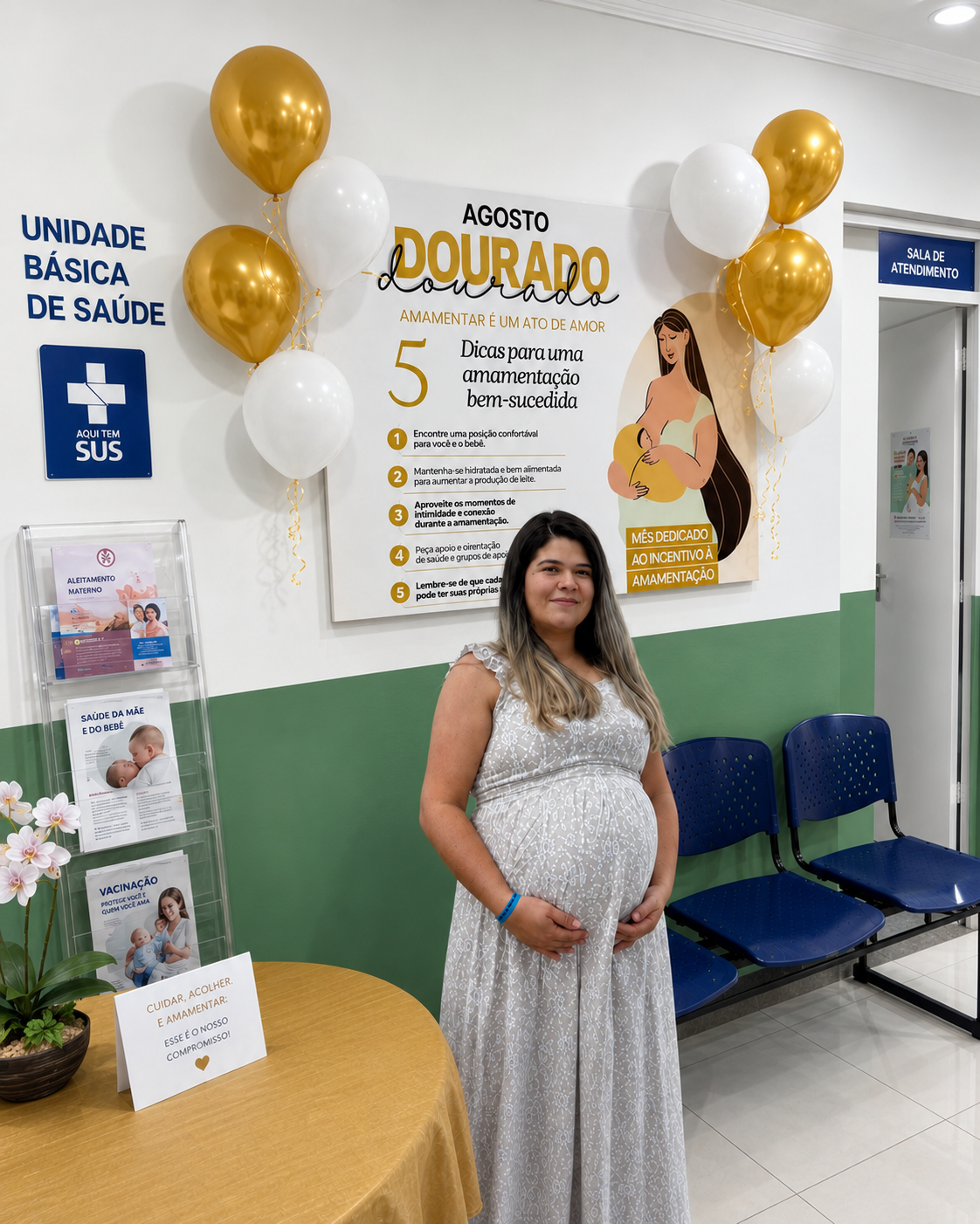 PAINEL Agosto Dourado: Amamentação é um ato de amor!