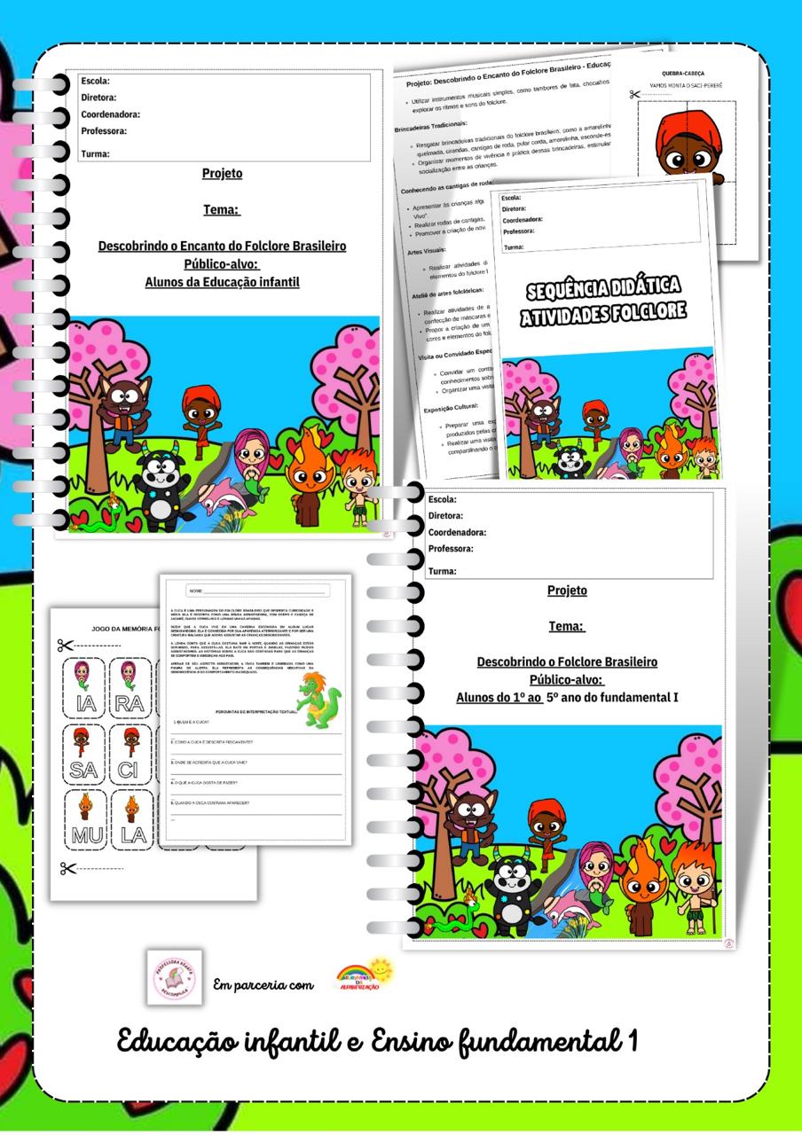 PROJETO FEIRA CULTURAL – FOLCLORE BRASILEIRO - Imagem 6