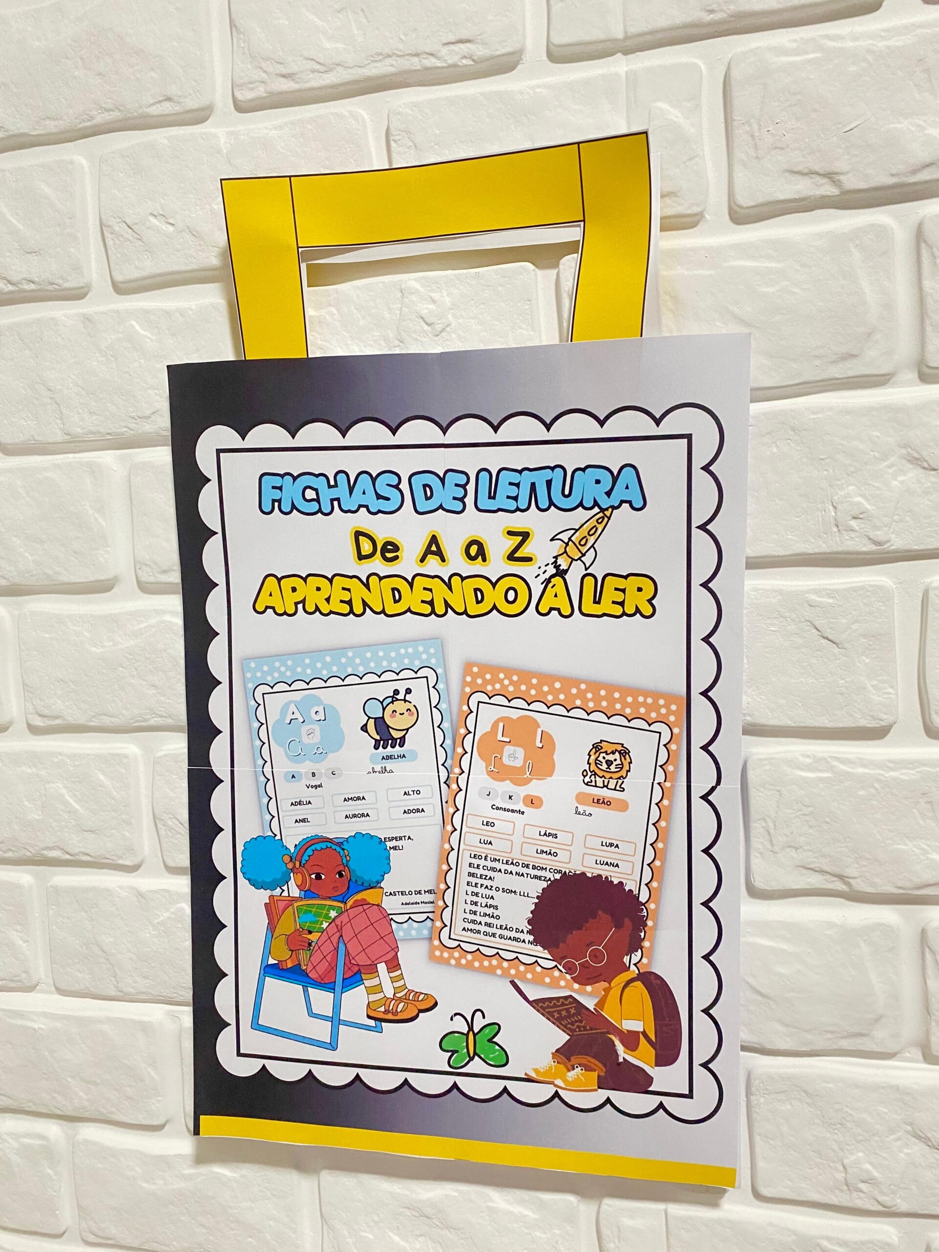 SACOLA VIAJANTE – FICHAS DE LEITURA DE A A Z - Imagem 2