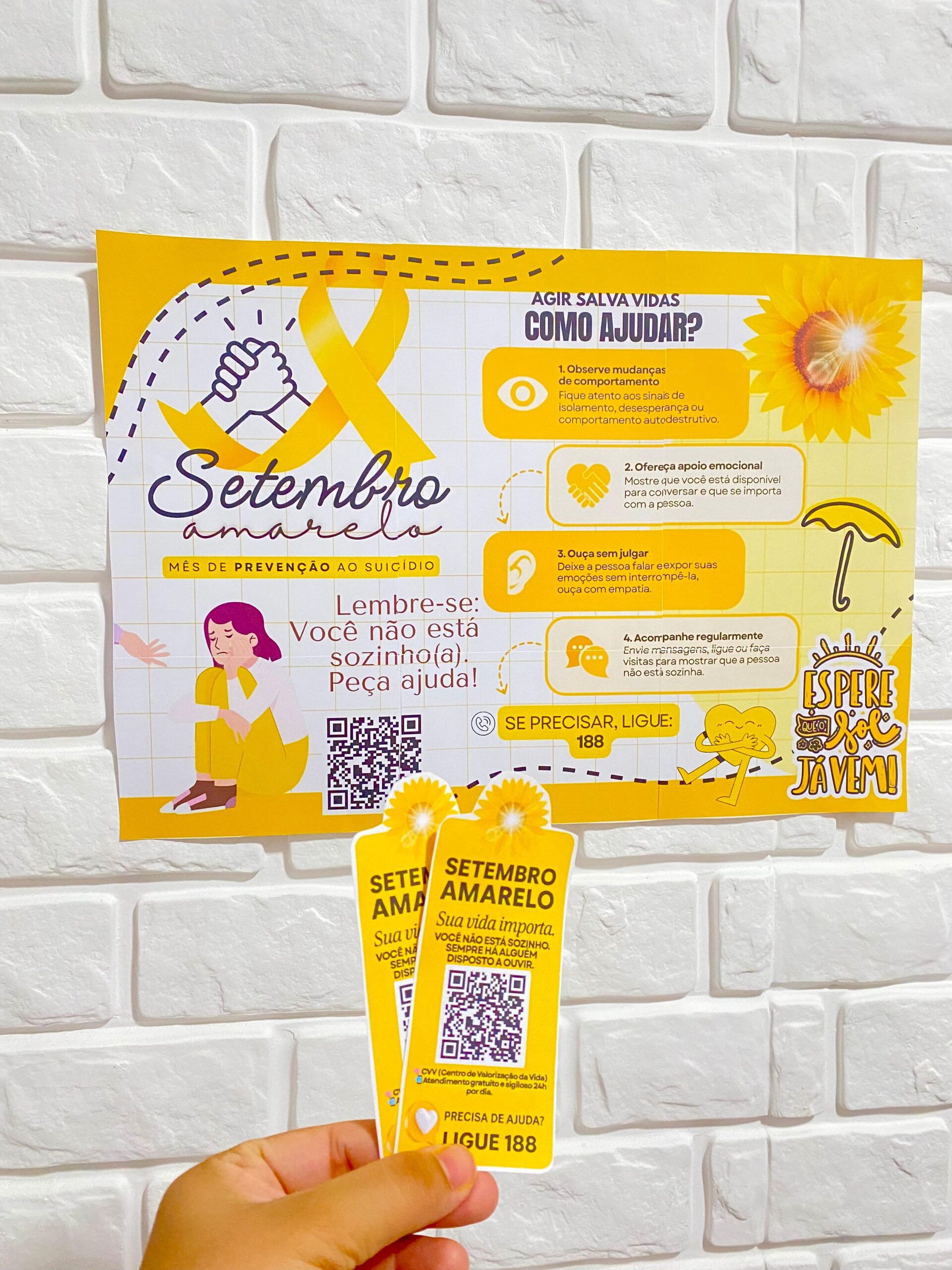 PAINEL SETEMBRO AMARELO