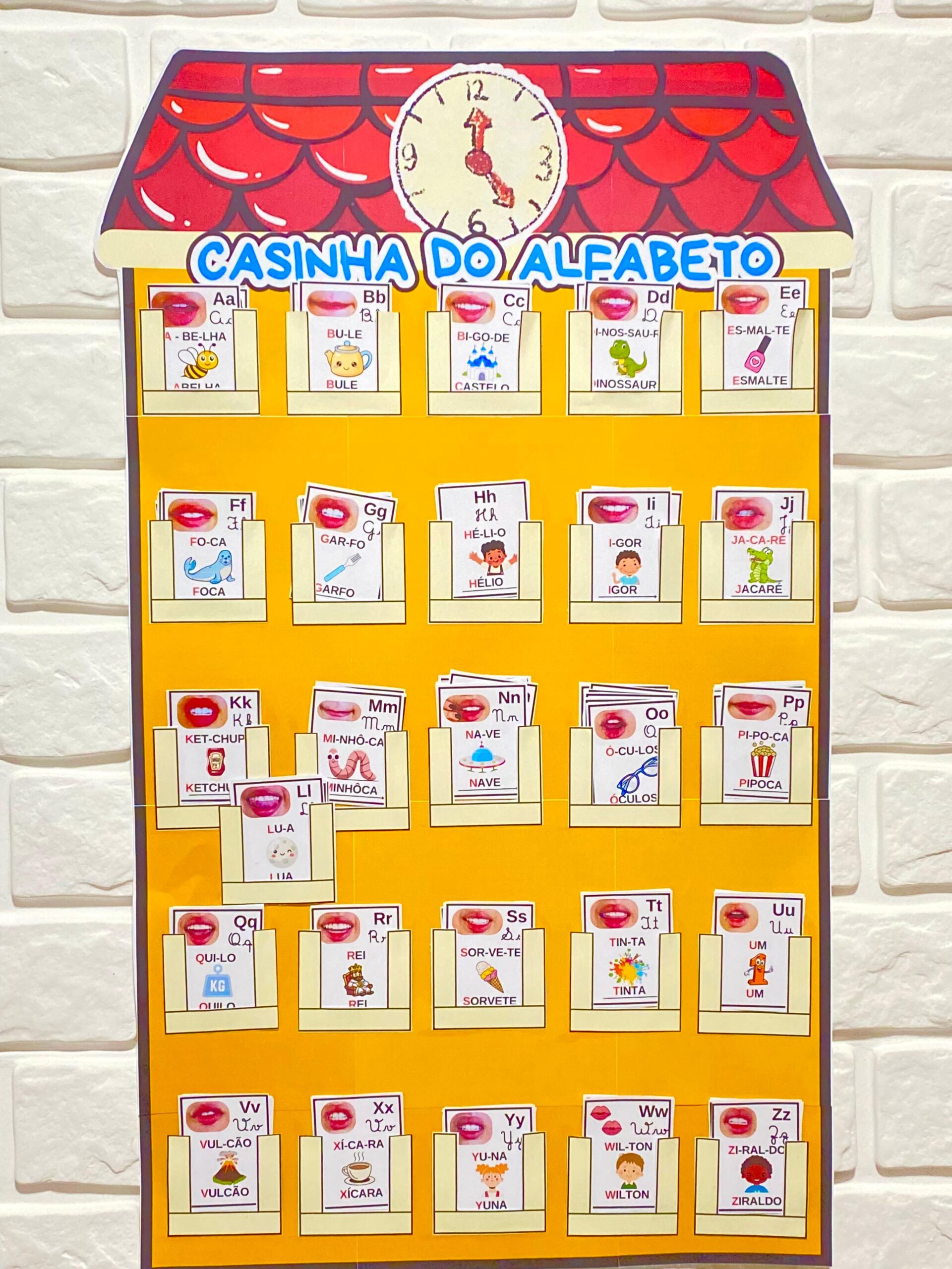 CASINHA DO ALFABETO – MATERIAL FÔNICO