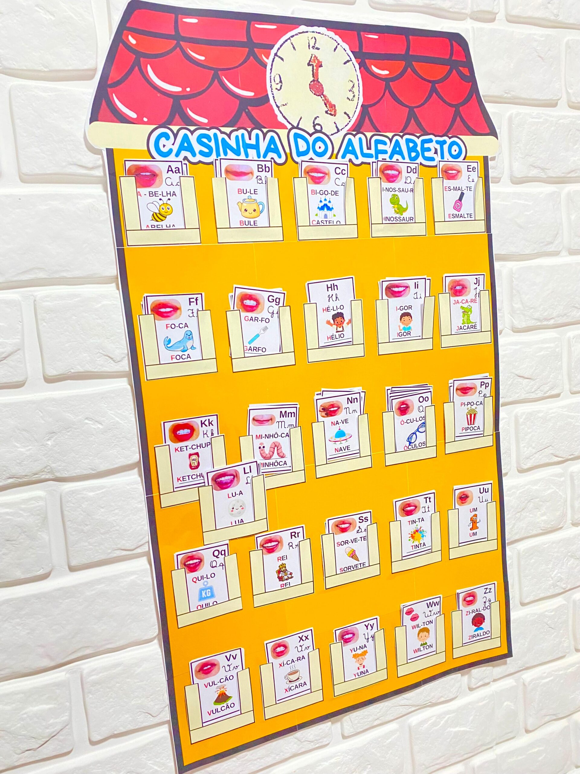 CASINHA DO ALFABETO – MATERIAL FÔNICO - Imagem 2