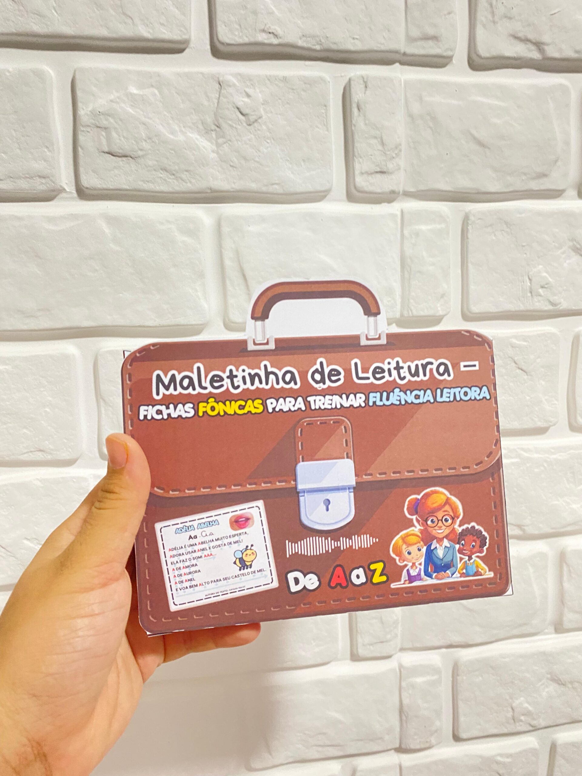 MALETINHA DA LEITURA – FICHAS FÔNICAS DE A A Z - Imagem 11