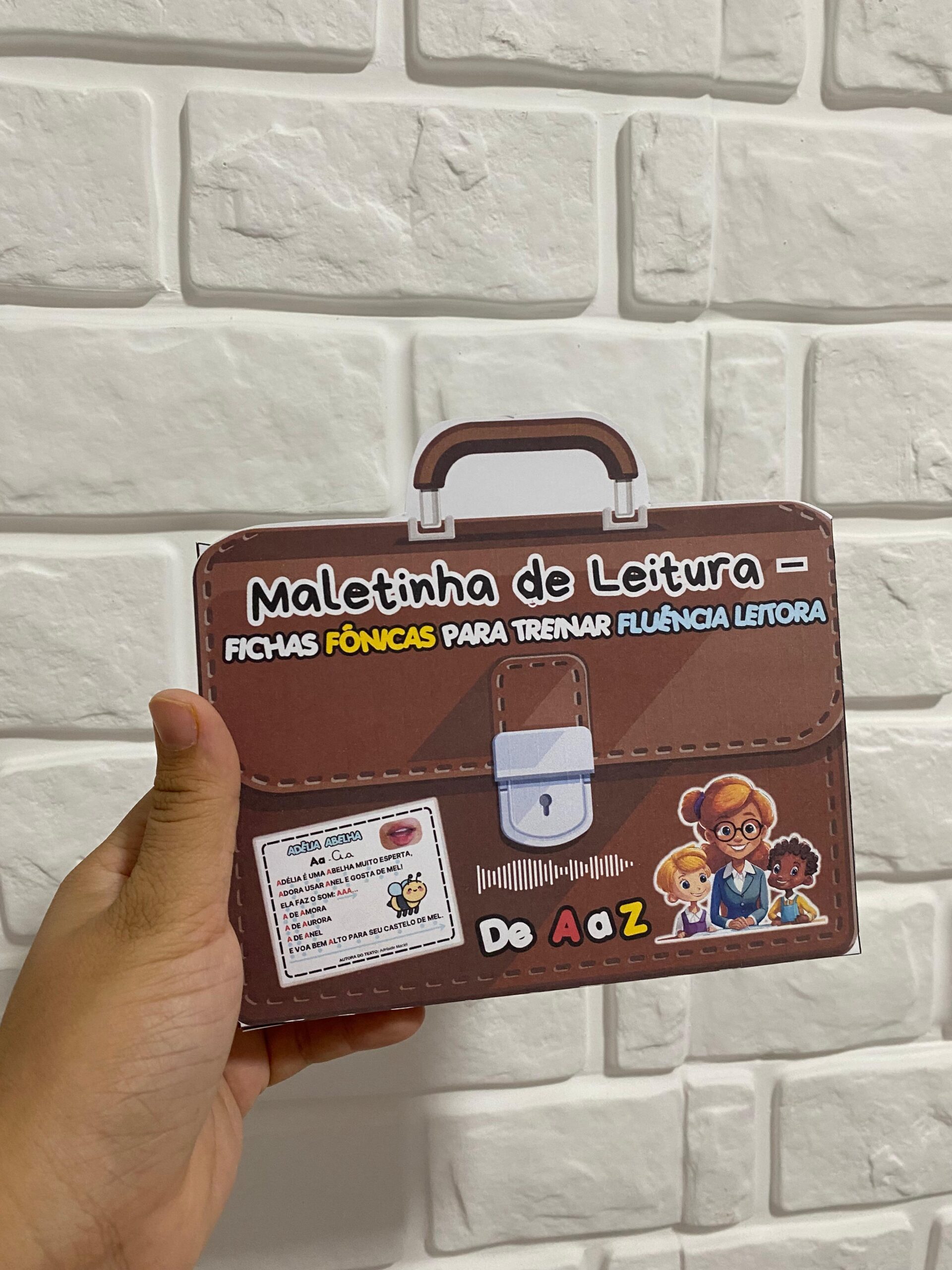 MALETINHA DA LEITURA – FICHAS FÔNICAS DE A A Z - Imagem 5