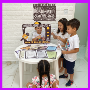 CORDEL ESTÁ NO AR – SHOW DE RIMAS E LEITURA
