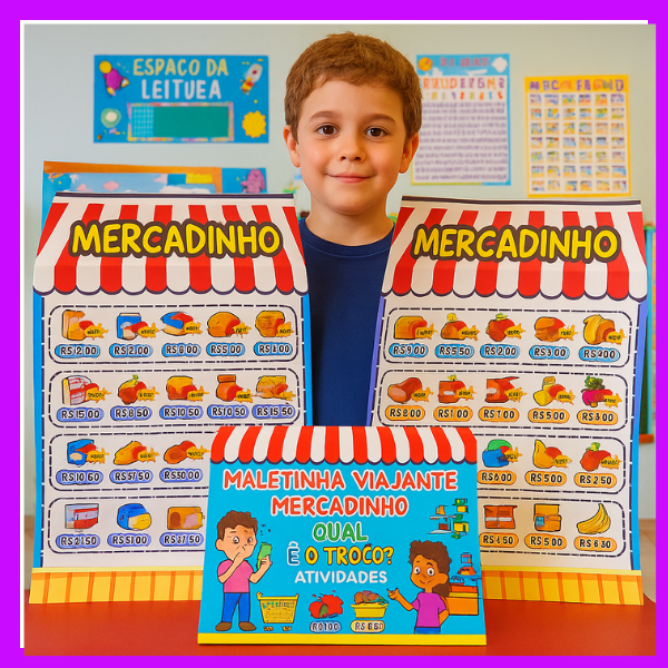 MERCADINHO – QUAL É O TROCO? Sistema Monetário - Imagem 26