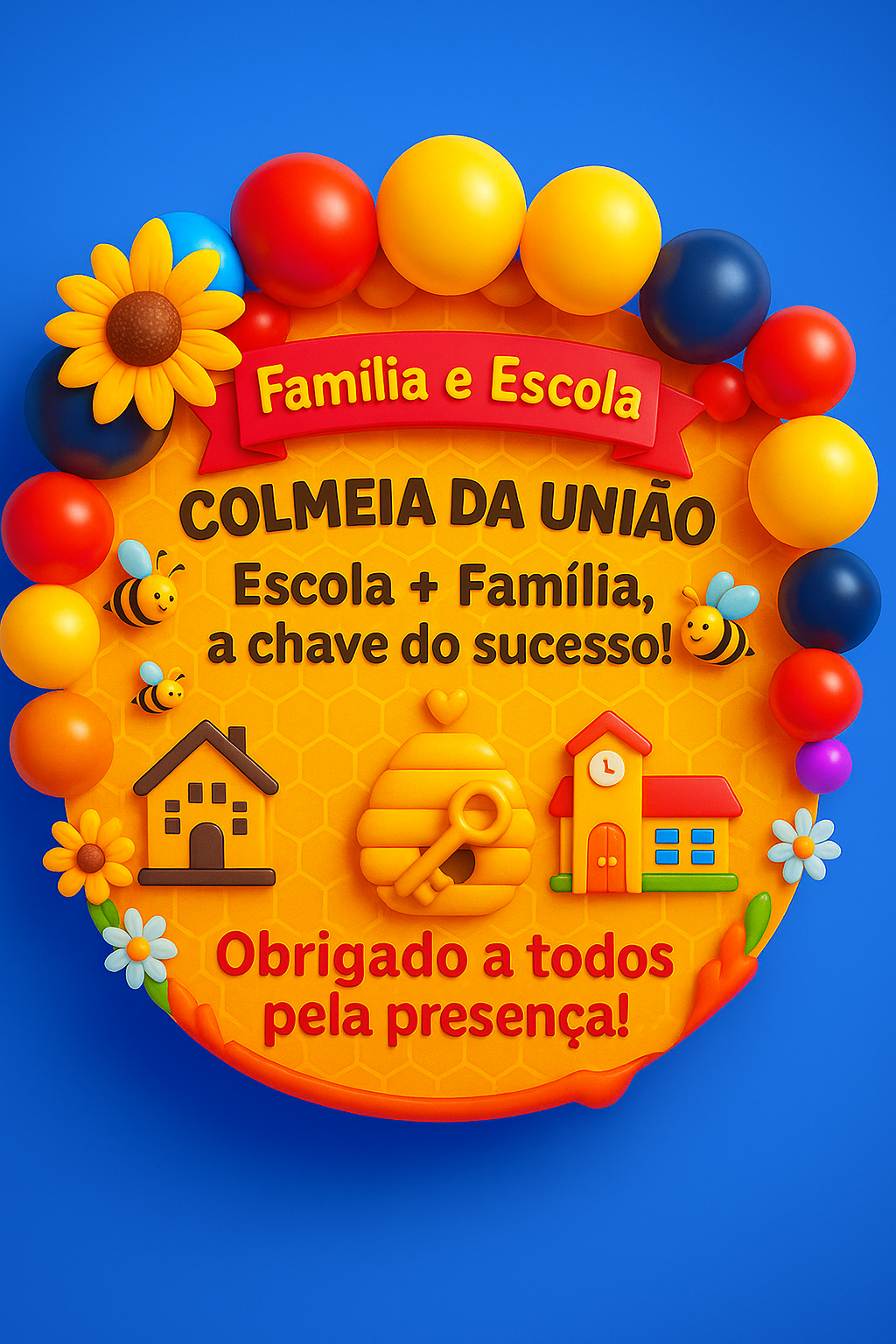 PAINEL 3D – REUNIÃO DE PAIS + LEMBRANCINHA - Imagem 9