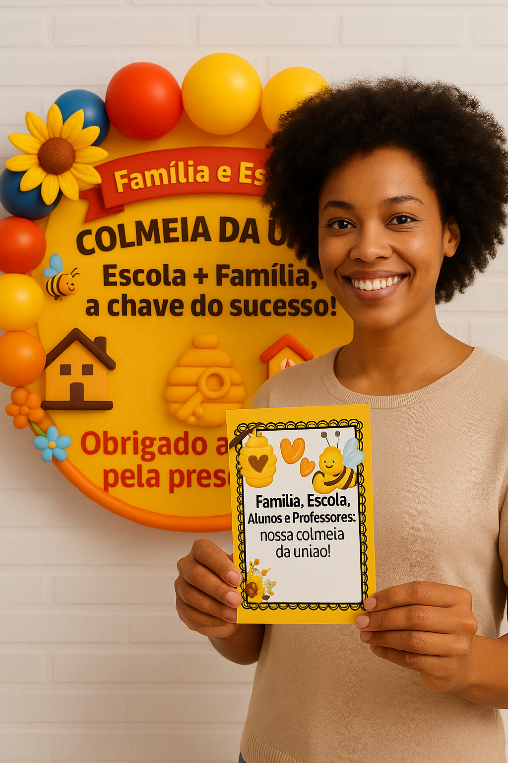PAINEL 3D – REUNIÃO DE PAIS + LEMBRANCINHA - Imagem 10
