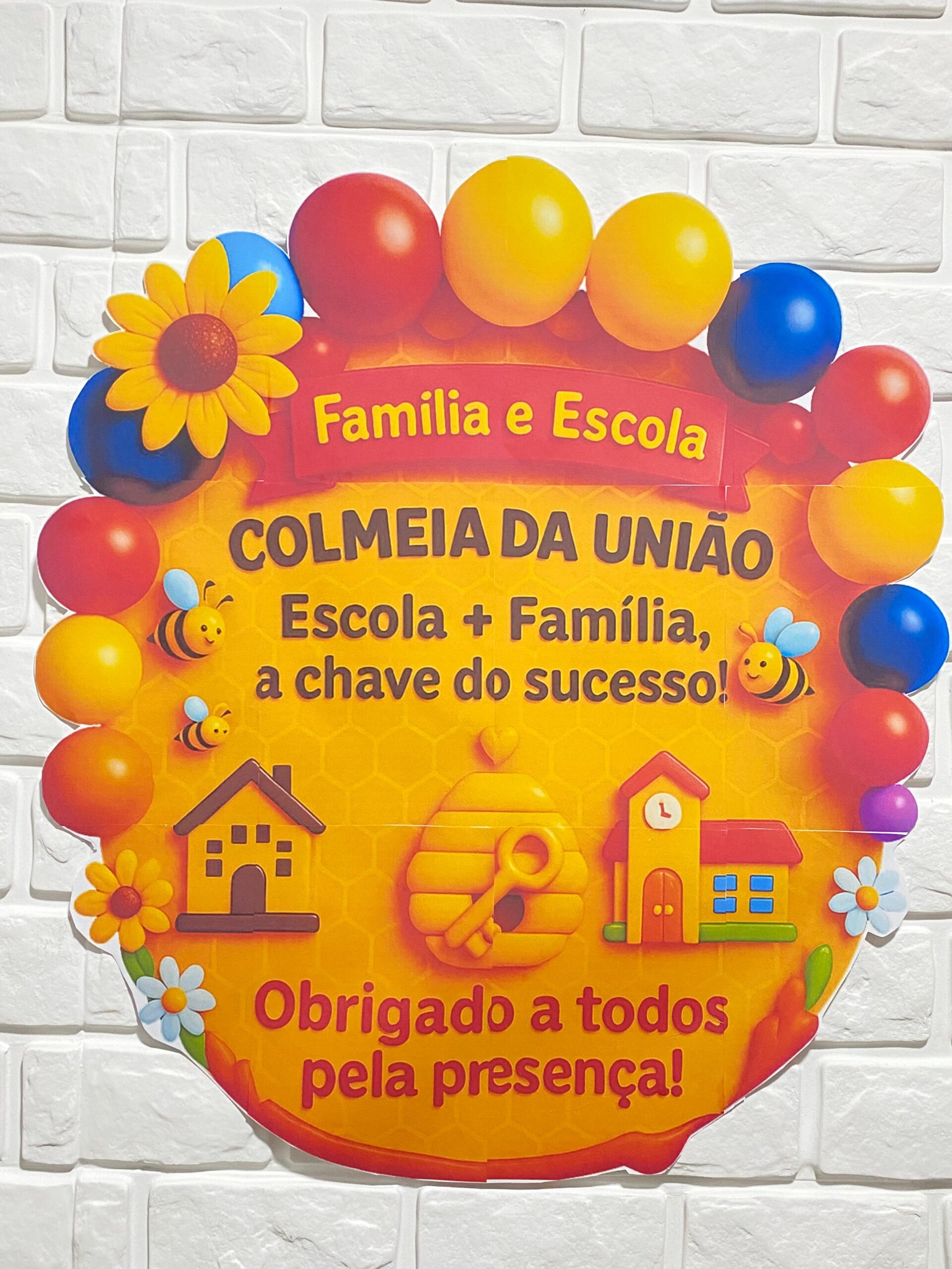 PAINEL 3D – REUNIÃO DE PAIS + LEMBRANCINHA - Imagem 3
