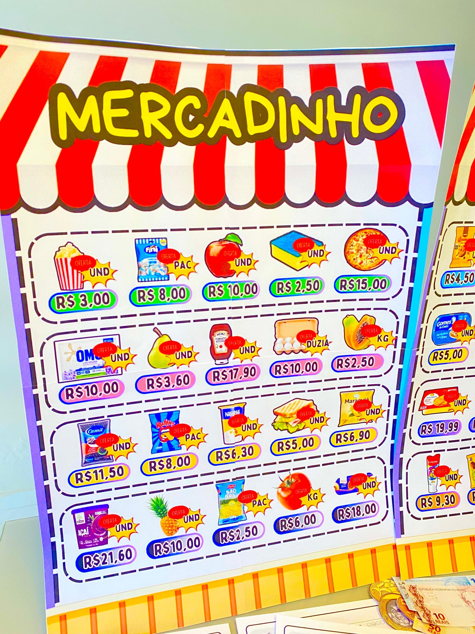 MERCADINHO – QUAL É O TROCO? Sistema Monetário - Imagem 21
