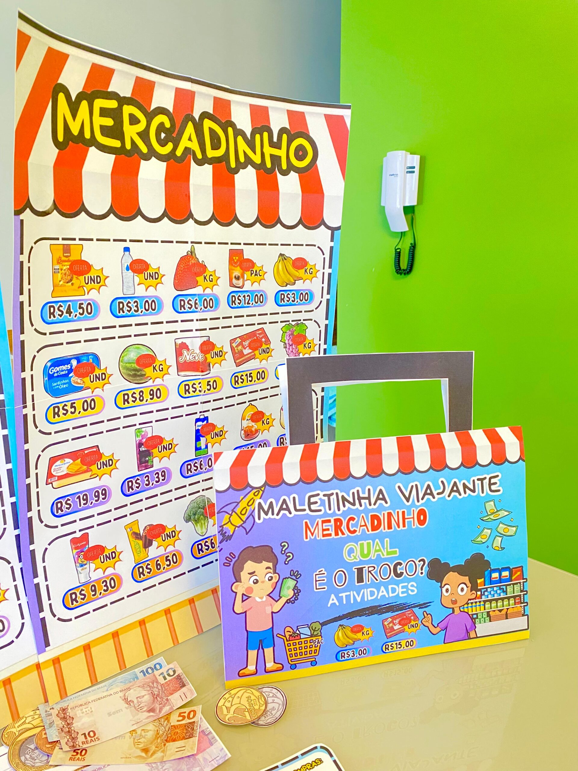 MERCADINHO – QUAL É O TROCO? Sistema Monetário - Imagem 24