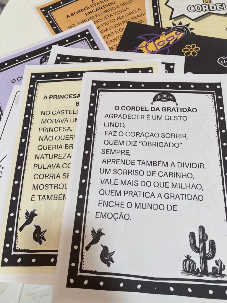 CORDEL ESTÁ NO AR – SHOW DE RIMAS E LEITURA - Turminha da Alfabetização