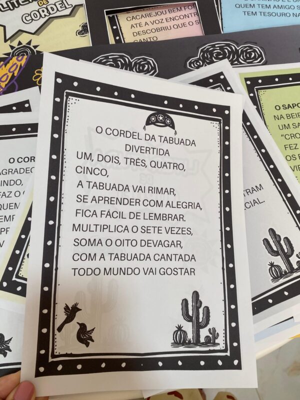 CORDEL ESTÁ NO AR – SHOW DE RIMAS E LEITURA - Turminha da Alfabetização