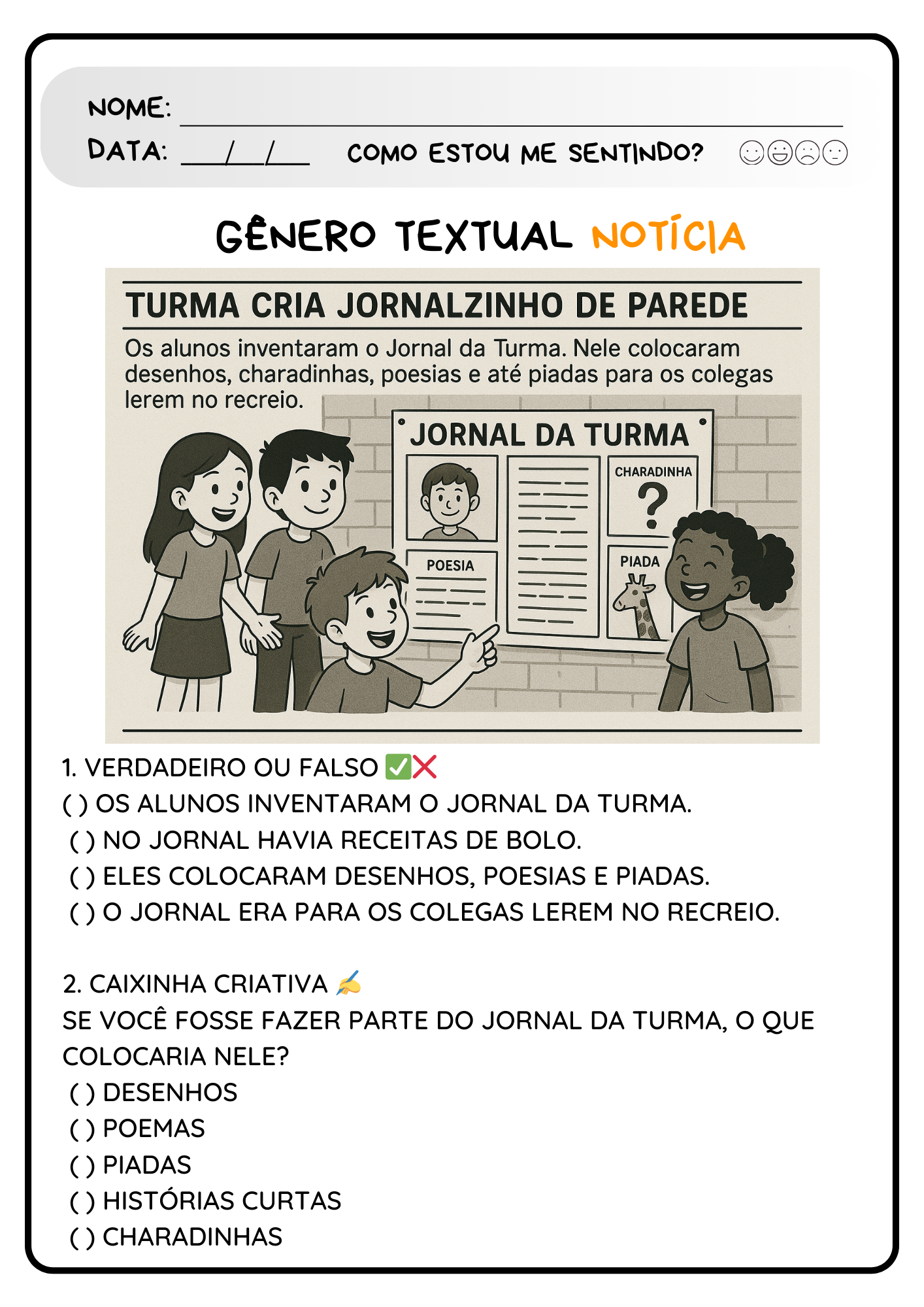 JN DA LEITURA – GÊNEROS TEXTUAIS - Imagem 3