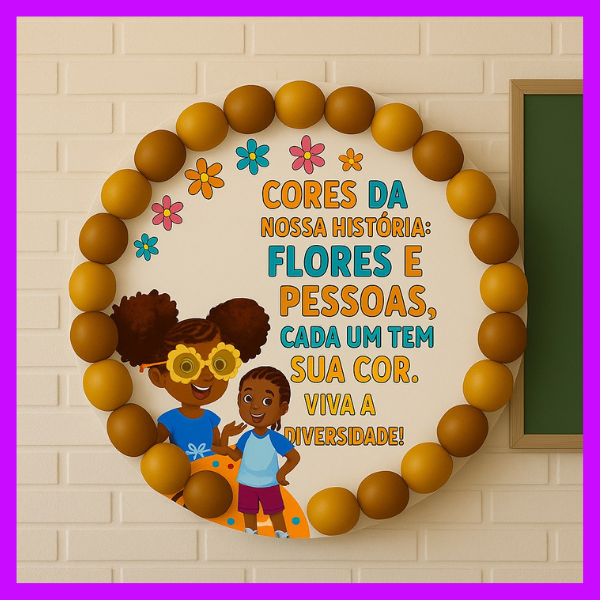 PAINEL 3D – CORES DA NOSSA HISTÓRIA