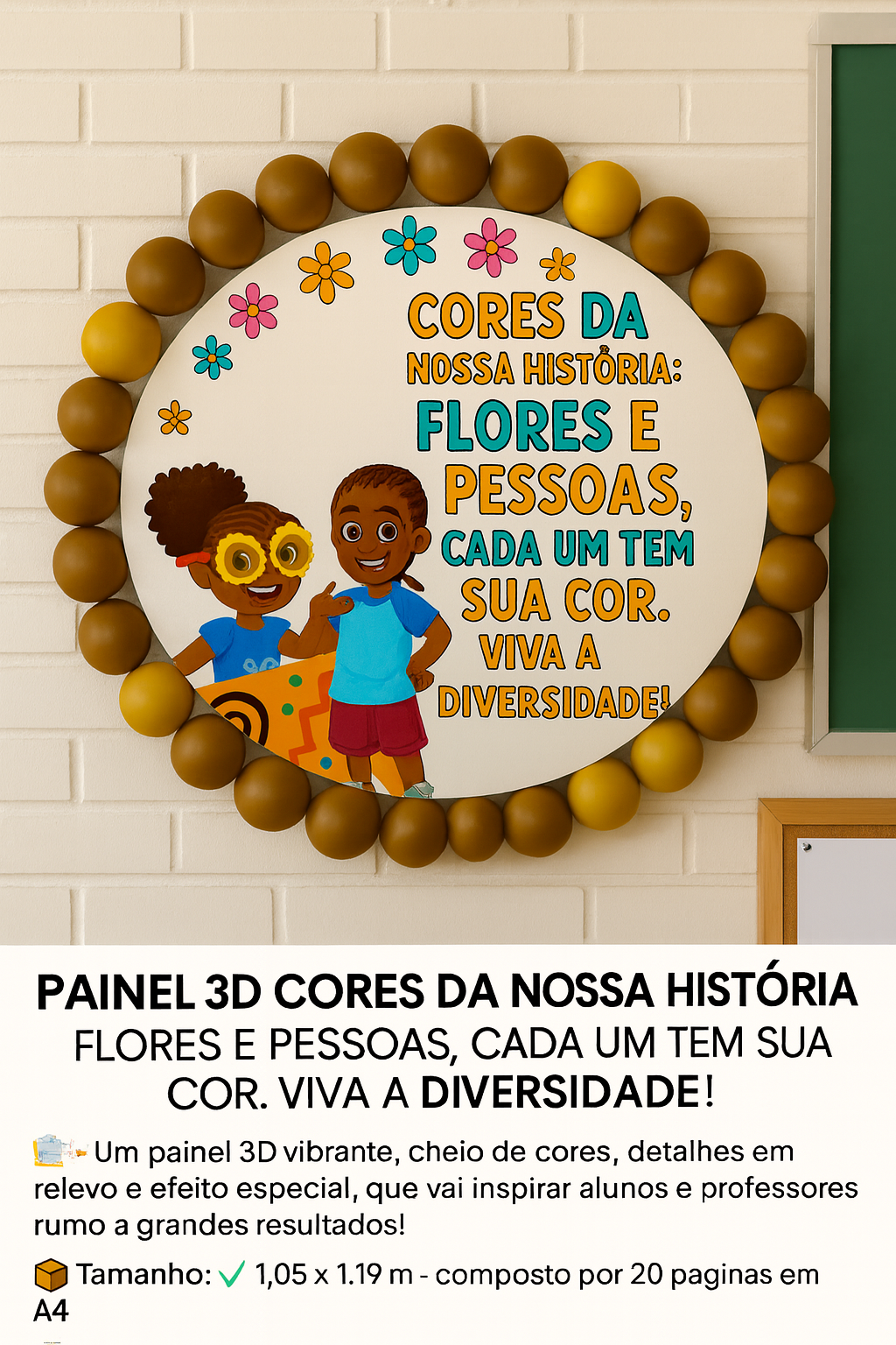 PAINEL 3D – CORES DA NOSSA HISTÓRIA - Imagem 2