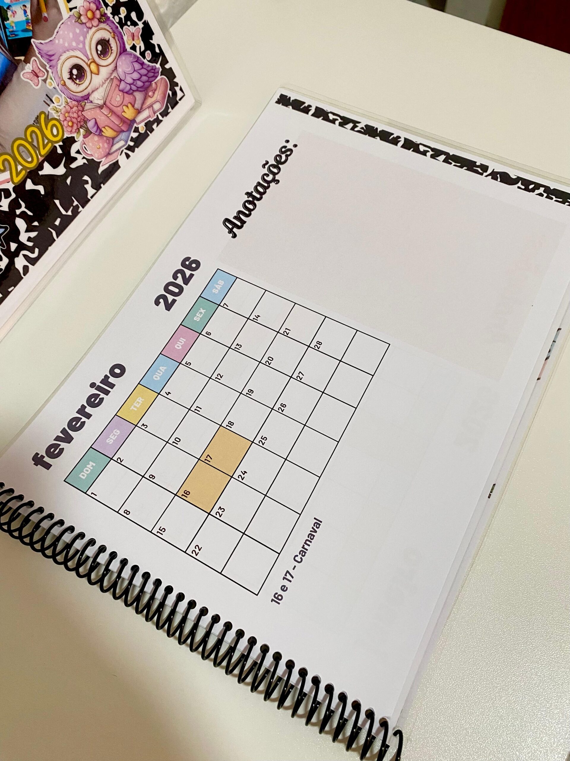 Caderno da Professora + Planner Criativo da Professora 2026 - Imagem 9