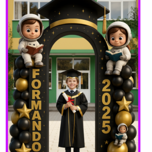🚀📚 Portal Formandos 2025 – Aprendizado que Te Leva Longe! (Astronautas 3D)