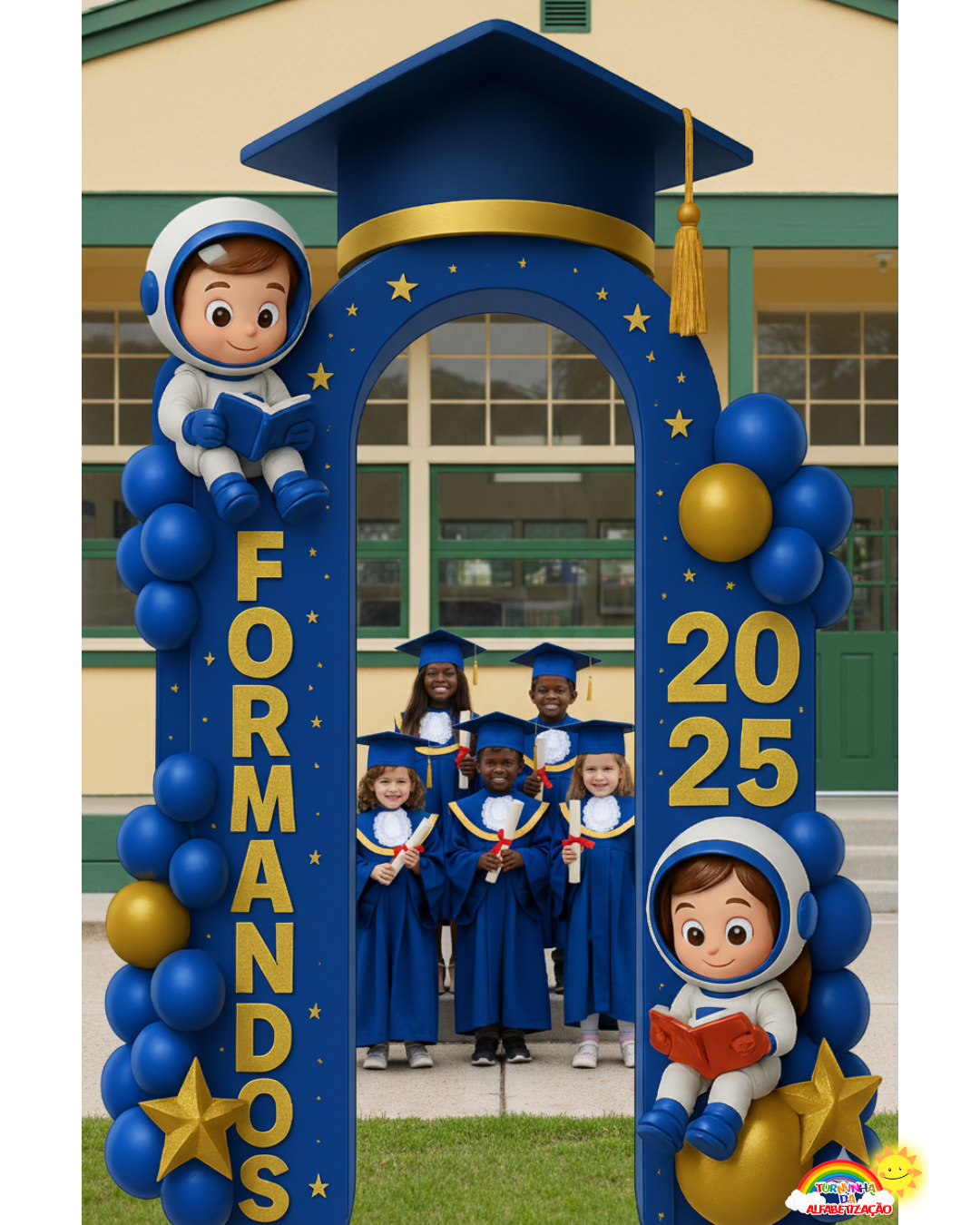 Portal Formandos 2025 – Aprendizado que Te Leva Longe! (Astronautas 3D - Imagem 3