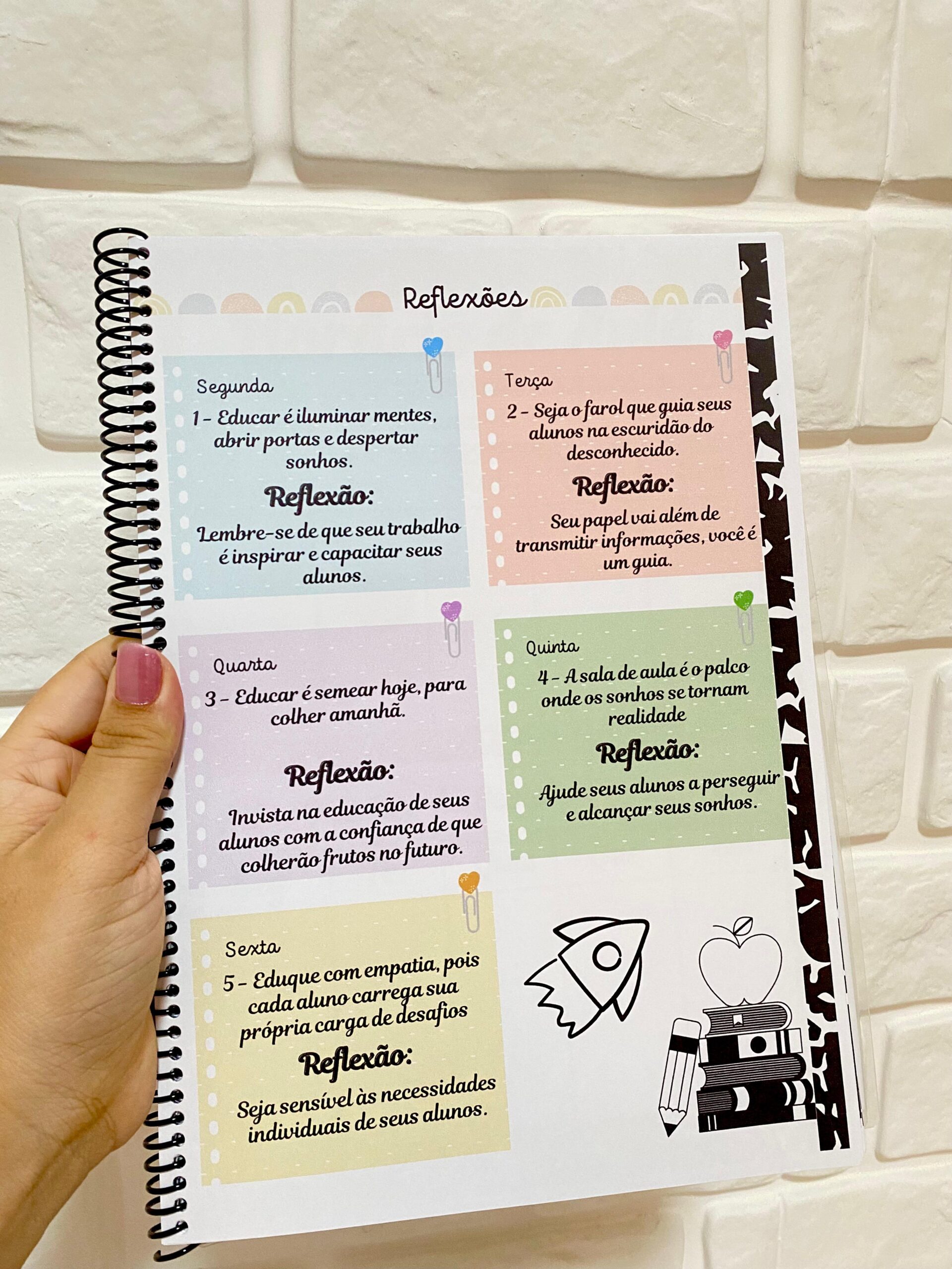 Caderno da Professora + Planner Criativo da Professora 2026 - Imagem 4