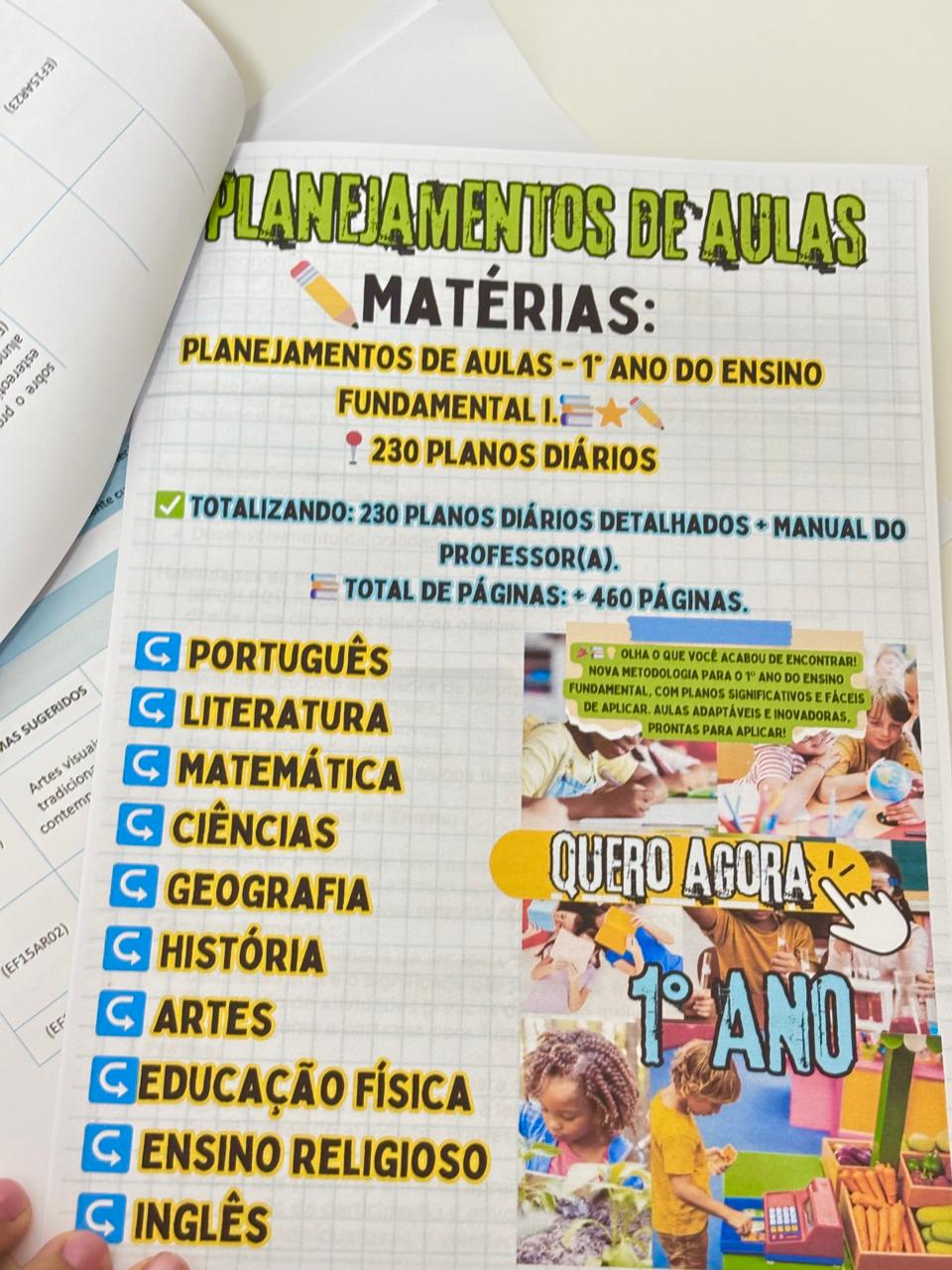 PLANNER BNCC 2026 – ENSINO FUNDAMENTAL I | 1º ANO - Imagem 3