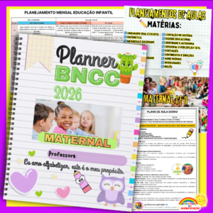 📘 PLANNER BNCC 2026 – EDUCAÇÃO INFANTIL (MATERNAL)