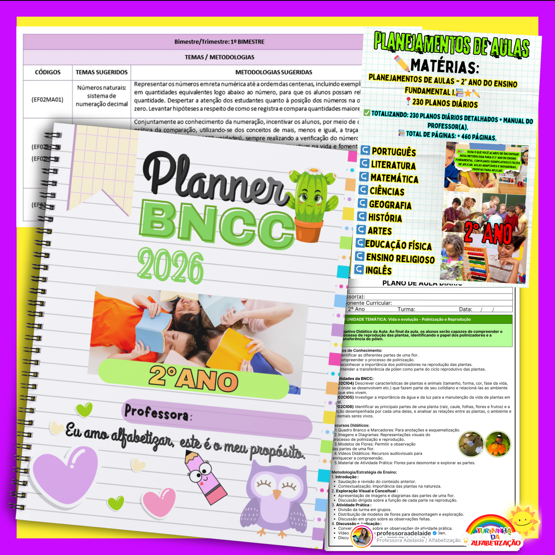 PLANNER BNCC 2026 – ENSINO FUNDAMENTAL I | 2º ANO