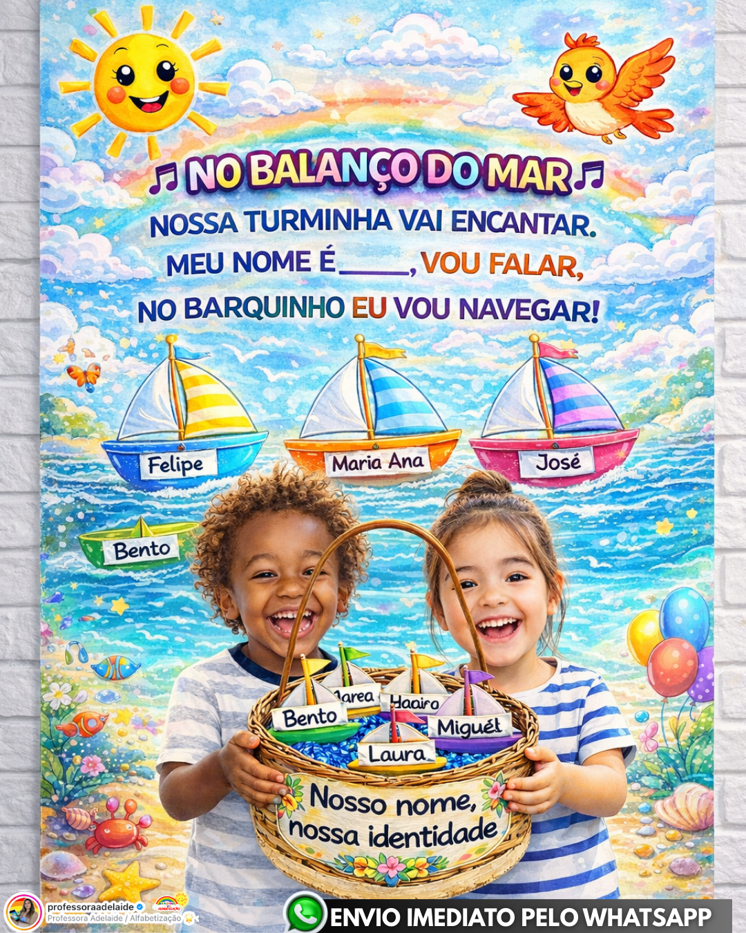 CARTAZ “O BALANÇO DO MAR – MEU NOME, MINHA IDENTIDADE”