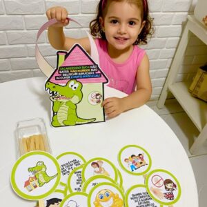 SACOLA DO JACAREZINHO JUCA – CARINHO E RESPEITO EM SALA DE AULA!