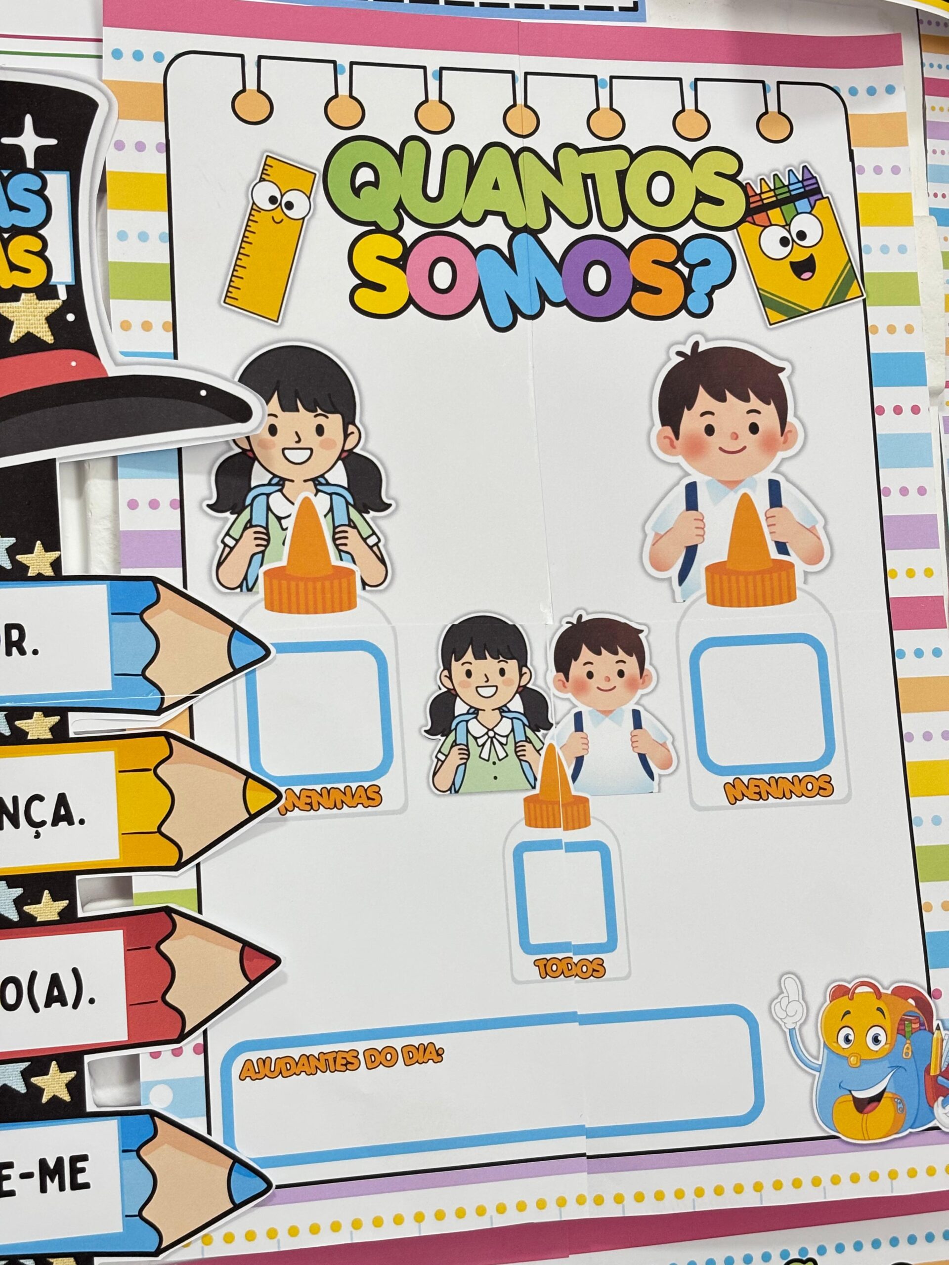 🎒📚 Kit Sala de Aula – Escolar & Crianças 🧒✏️ - Imagem 3