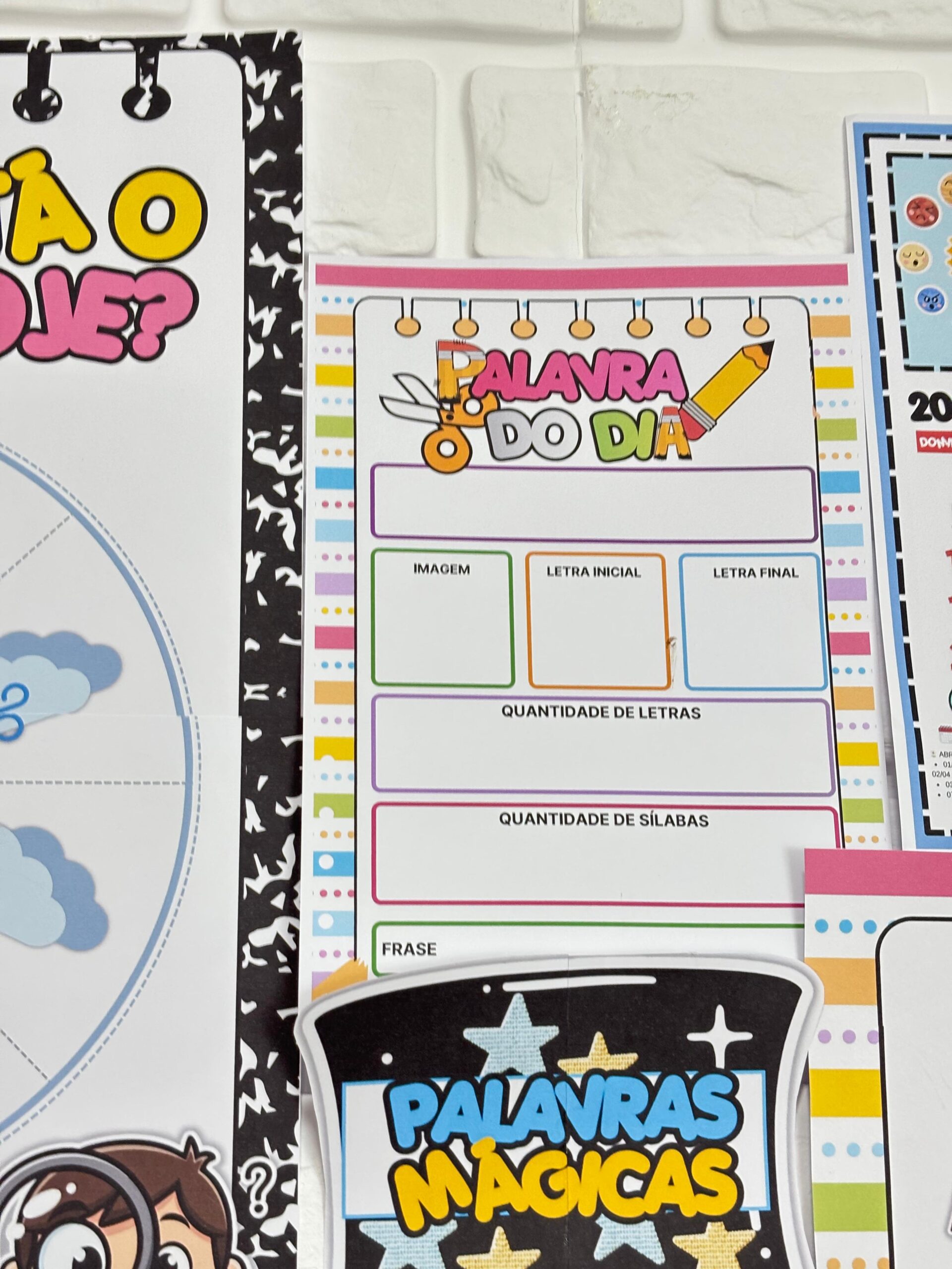 🎒📚 Kit Sala de Aula – Escolar & Crianças 🧒✏️ - Imagem 5