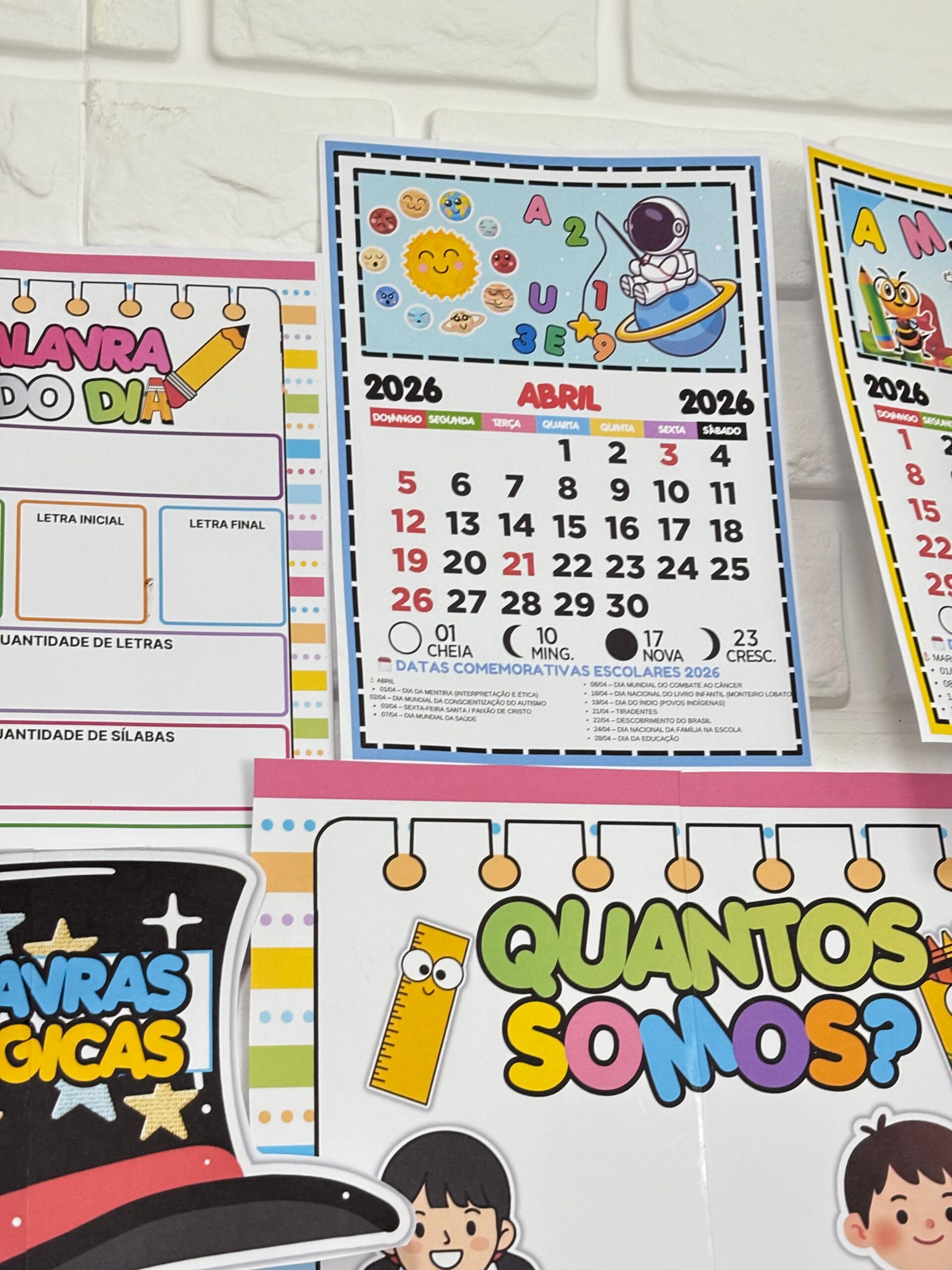 🎒📚 Kit Sala de Aula – Escolar & Crianças 🧒✏️ - Imagem 4