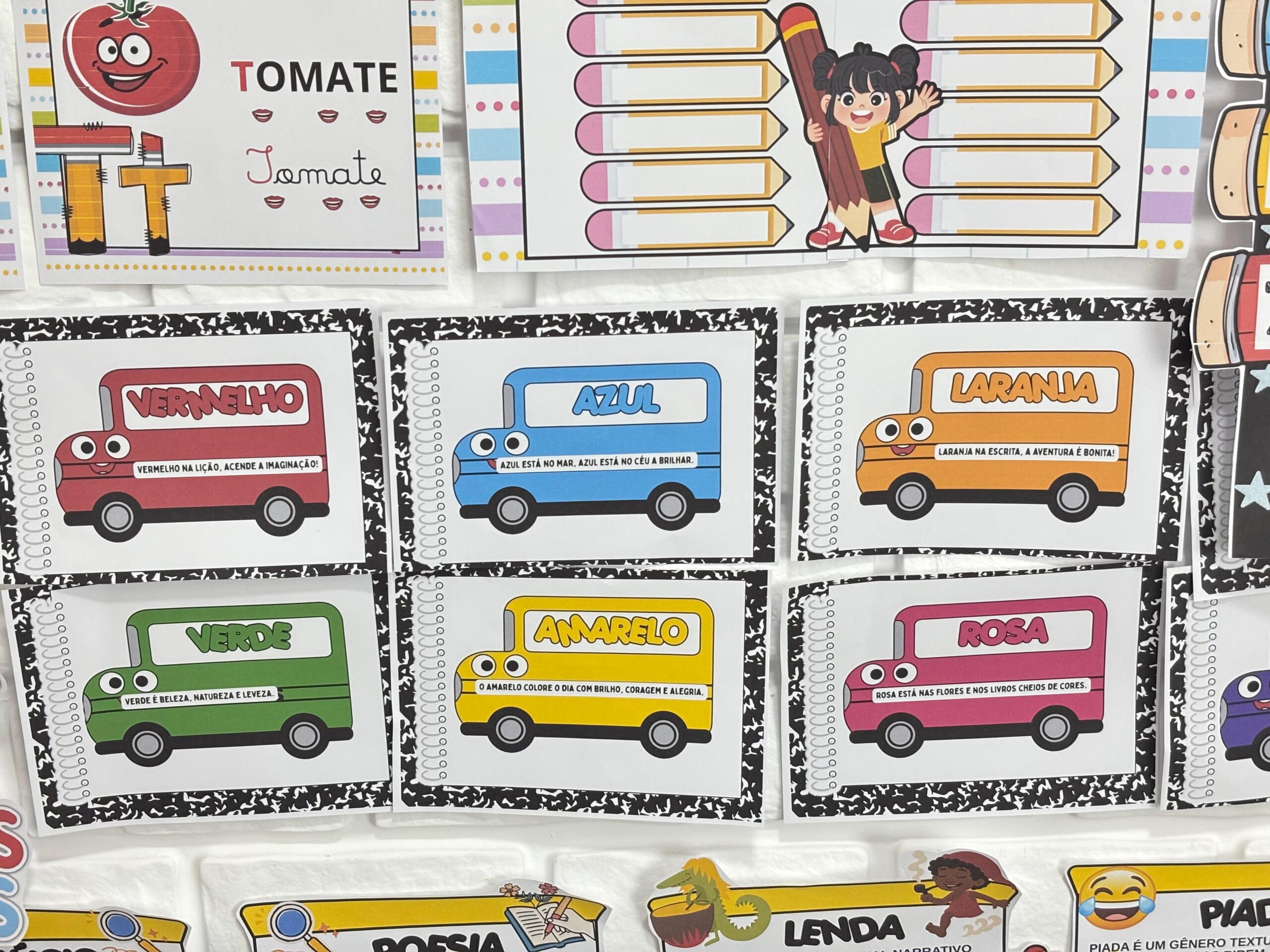 🎒📚 Kit Sala de Aula – Escolar & Crianças 🧒✏️ - Imagem 9