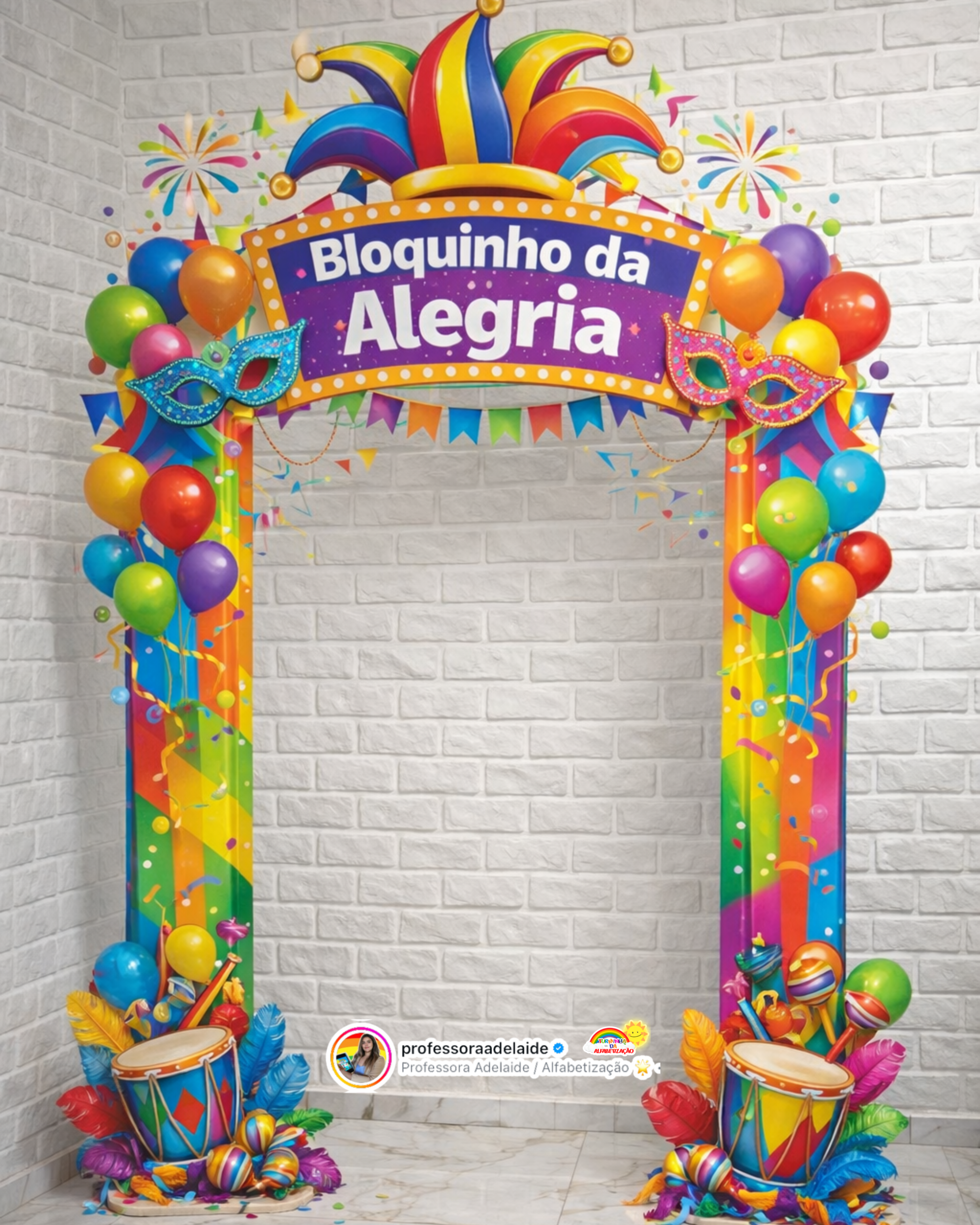 PAINEL PORTAL CARNAVAL – BLOQUINHO DA ALEGRIA - Imagem 2