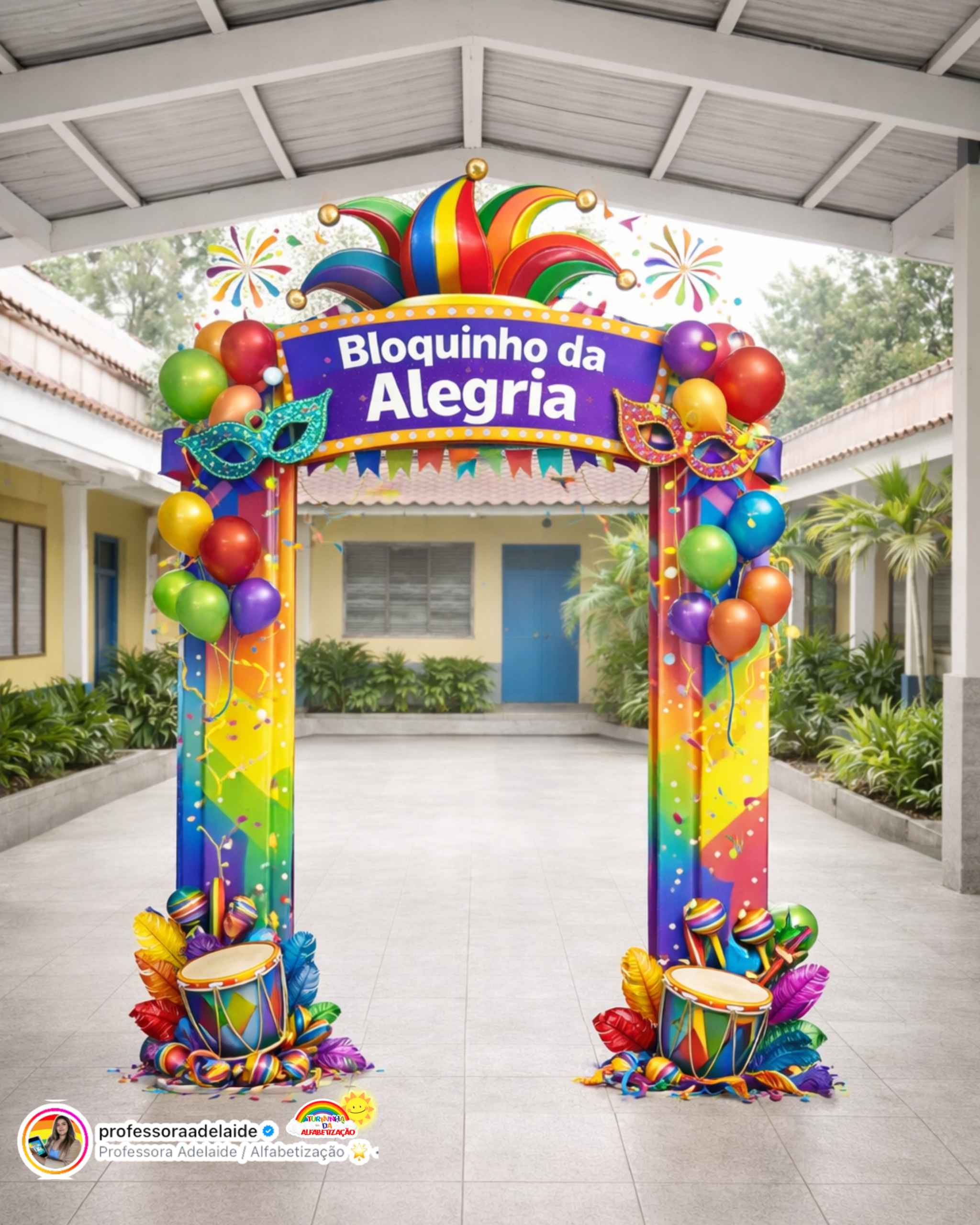 PAINEL PORTAL CARNAVAL – BLOQUINHO DA ALEGRIA - Imagem 4