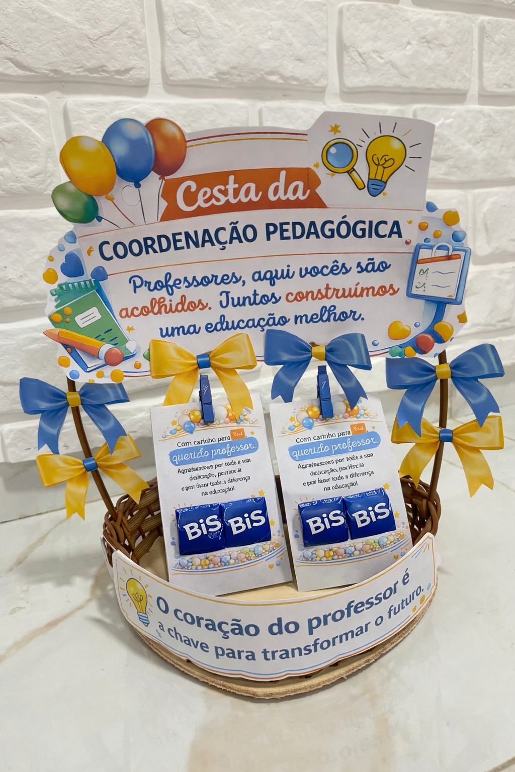 CESTA DA COORDENAÇÃO PEDAGÓGICA