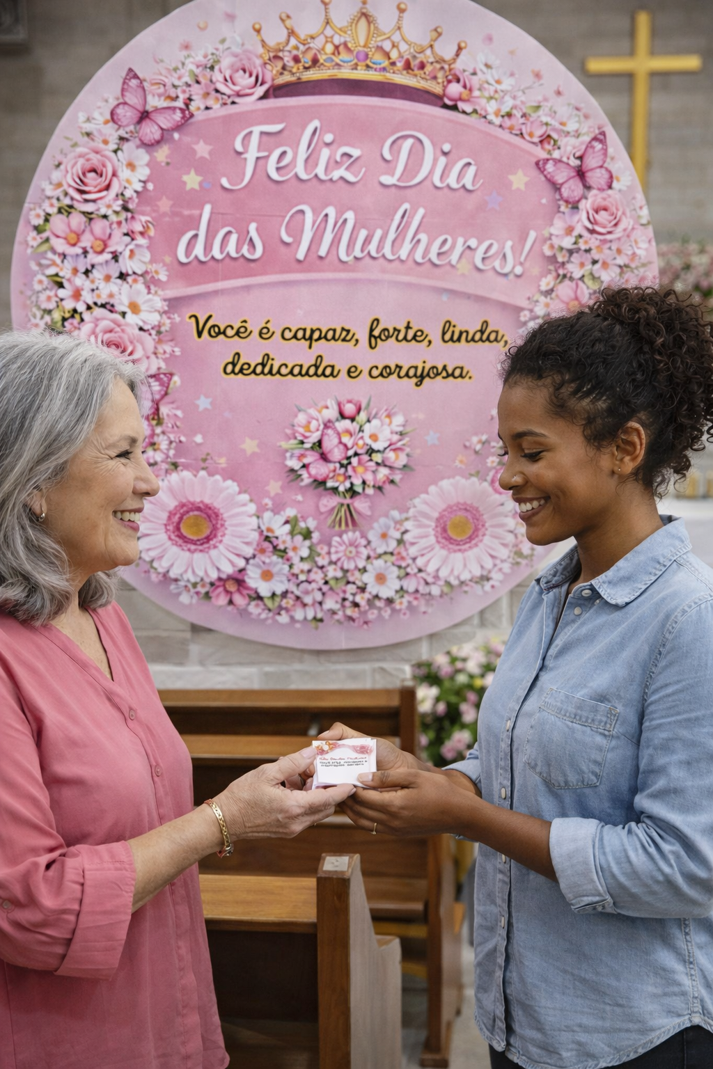 PAINEL FELIZ DIA DAS MULHERES + LEMBRANCINHAS - Imagem 7