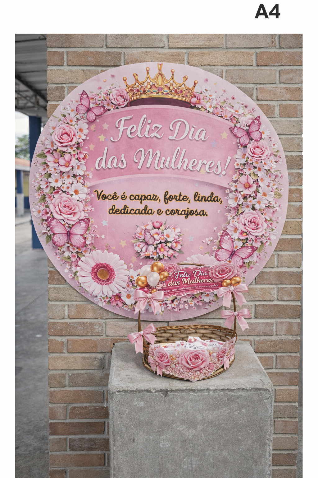 PAINEL FELIZ DIA DAS MULHERES + LEMBRANCINHAS - Imagem 9