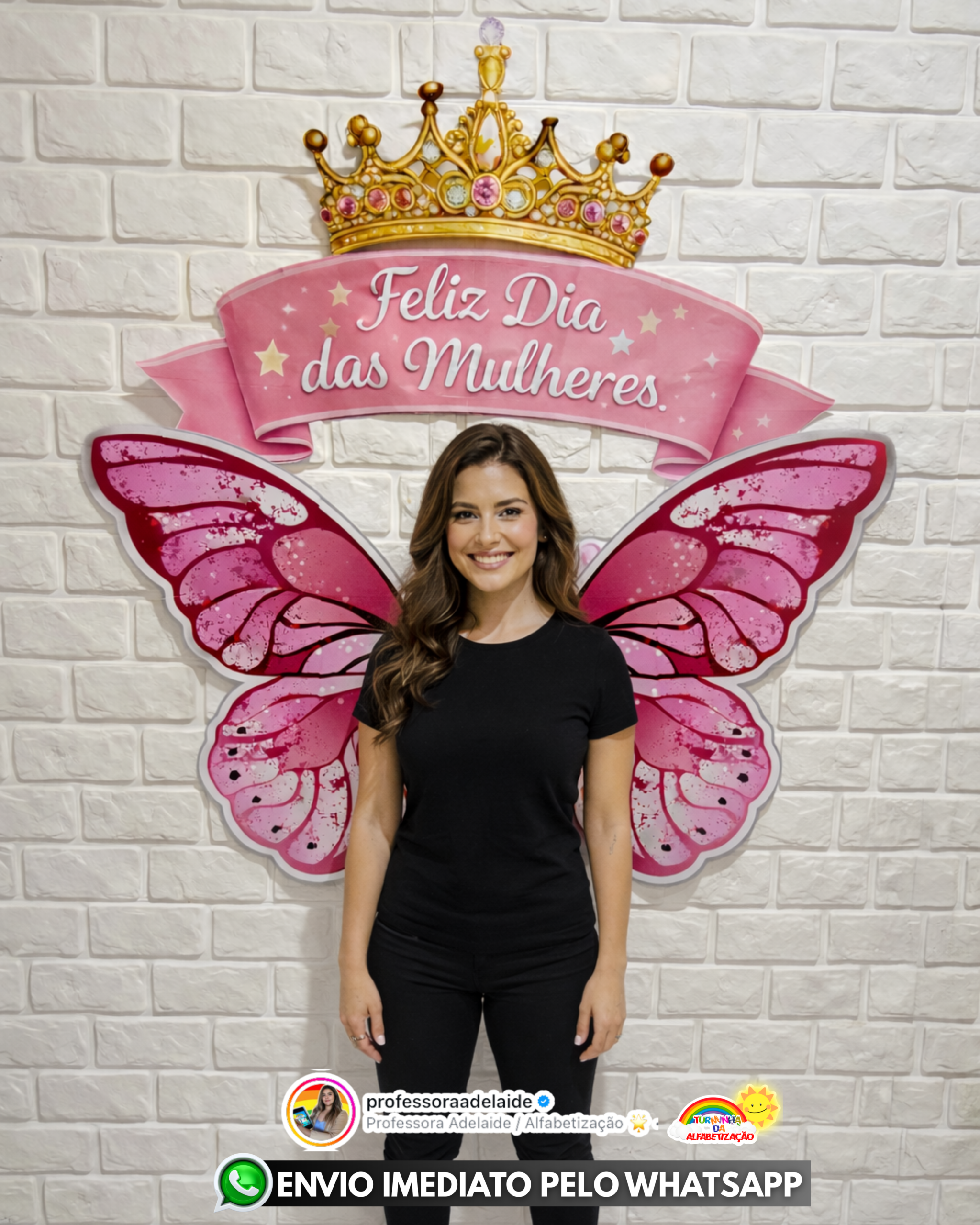 PAINEL FELIZ DIA DAS MULHERES
