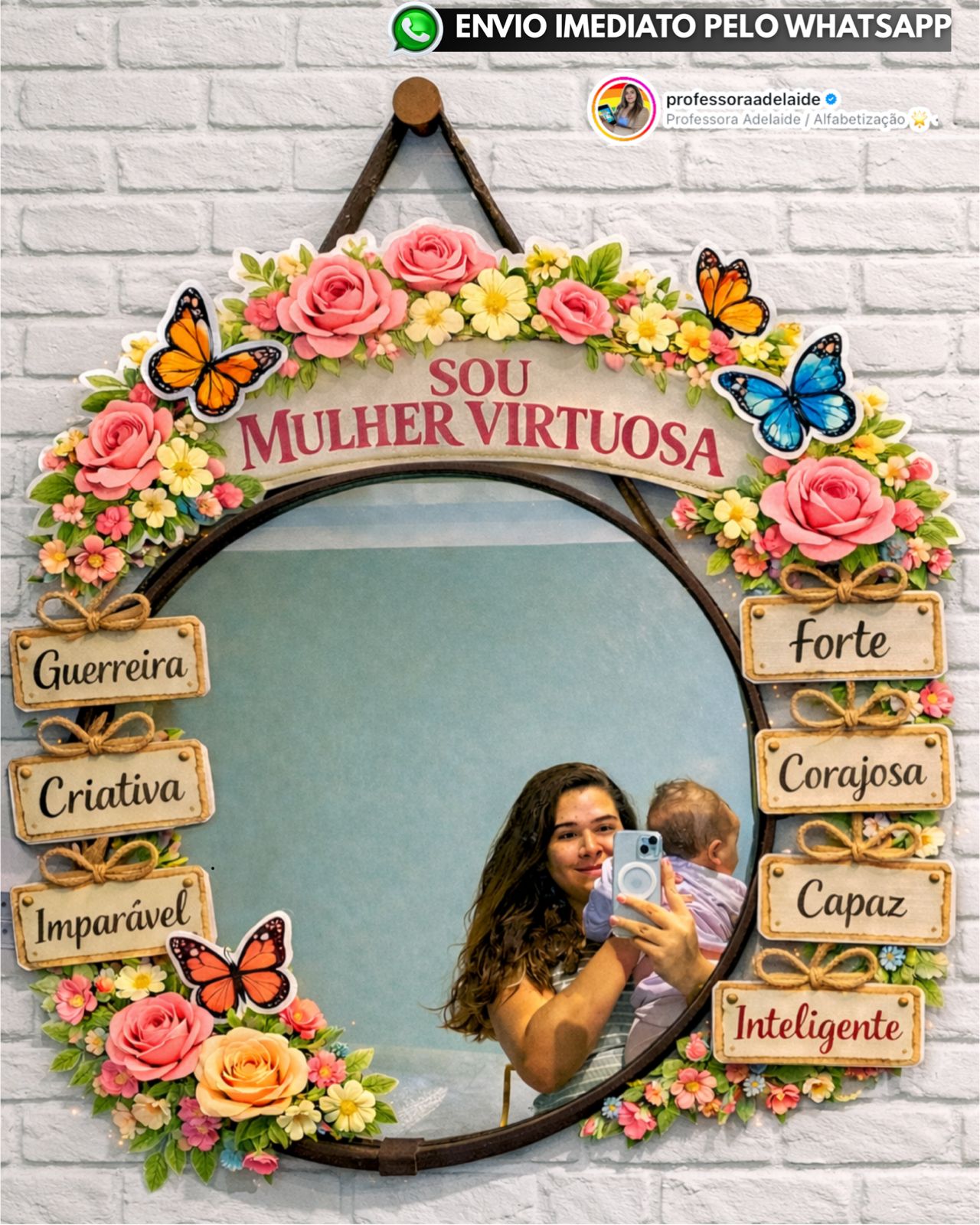 ESPELHO DE AFIRMAÇÕES – DIA DA MULHER - Imagem 3