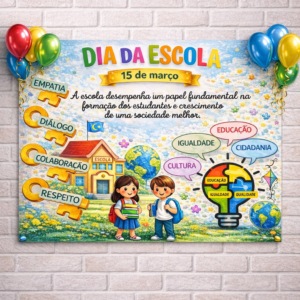 PAINEL DIA DA ESCOLA – 15 DE MARÇO