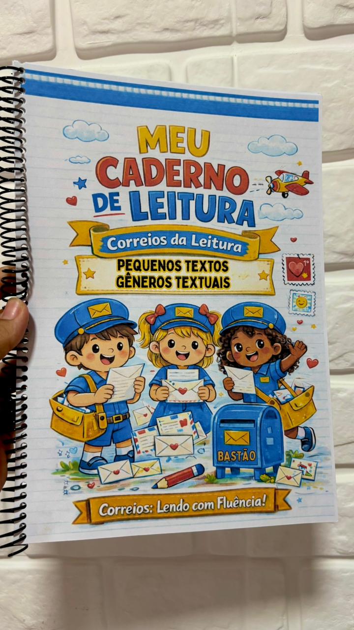 MEU CADERNO DA LEITURA – CORREIOS DA LEITURA - Imagem 3